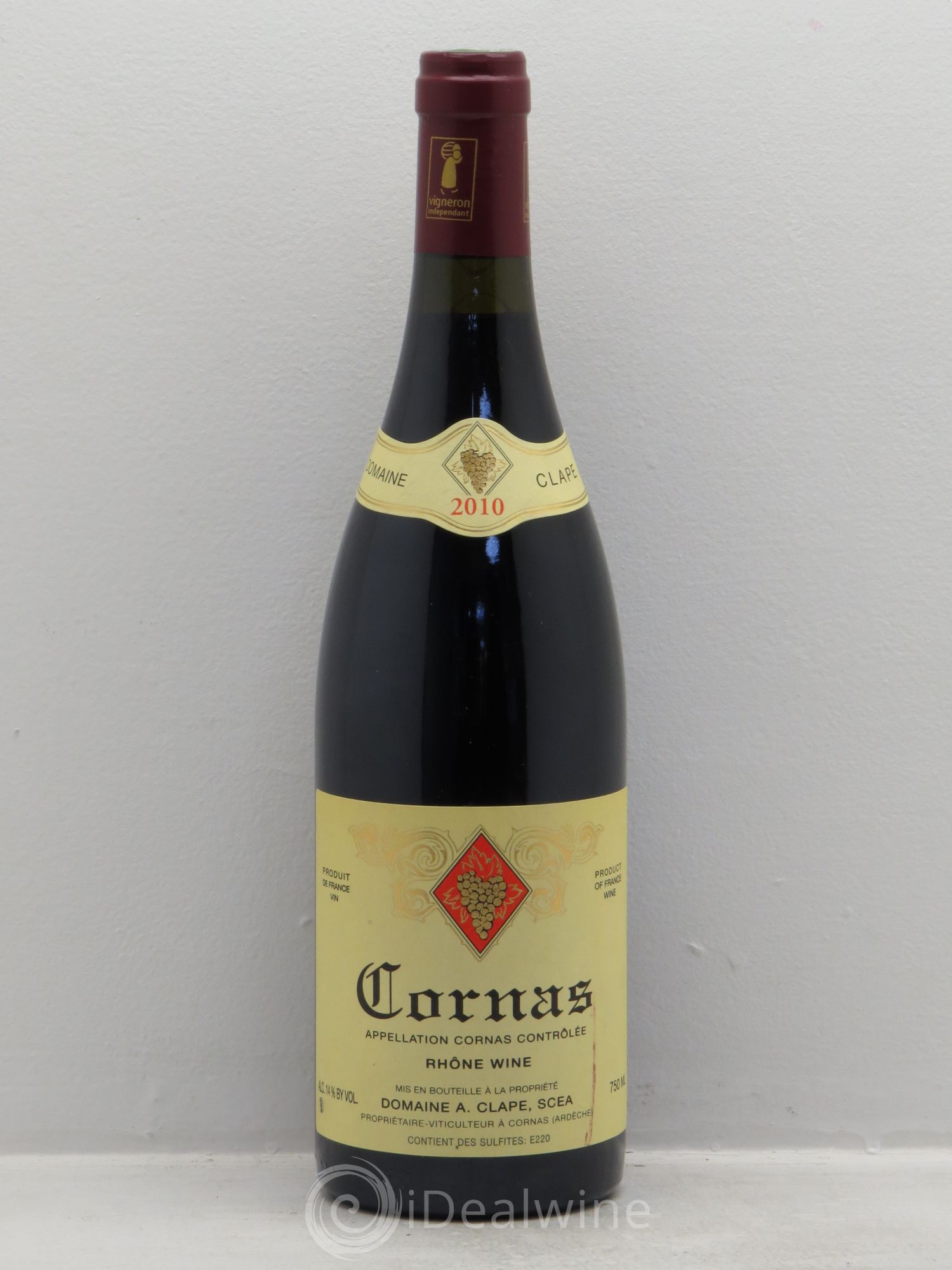 Cornas Auguste Clape 2010 - Lot de 1 bouteille - 0