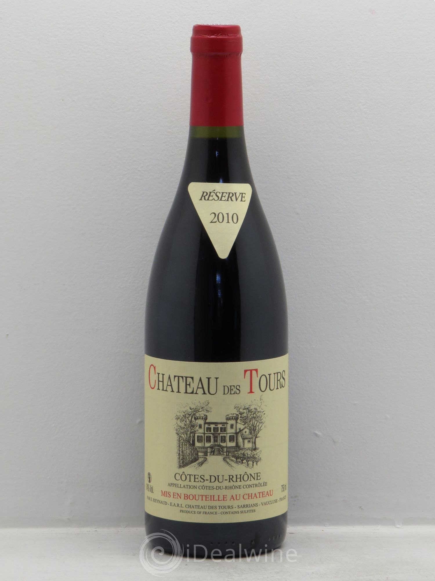 Côtes-du-Rhône Château des Tours Emmanuel Reynaud 2010 - Lot de 1 bouteille - 0