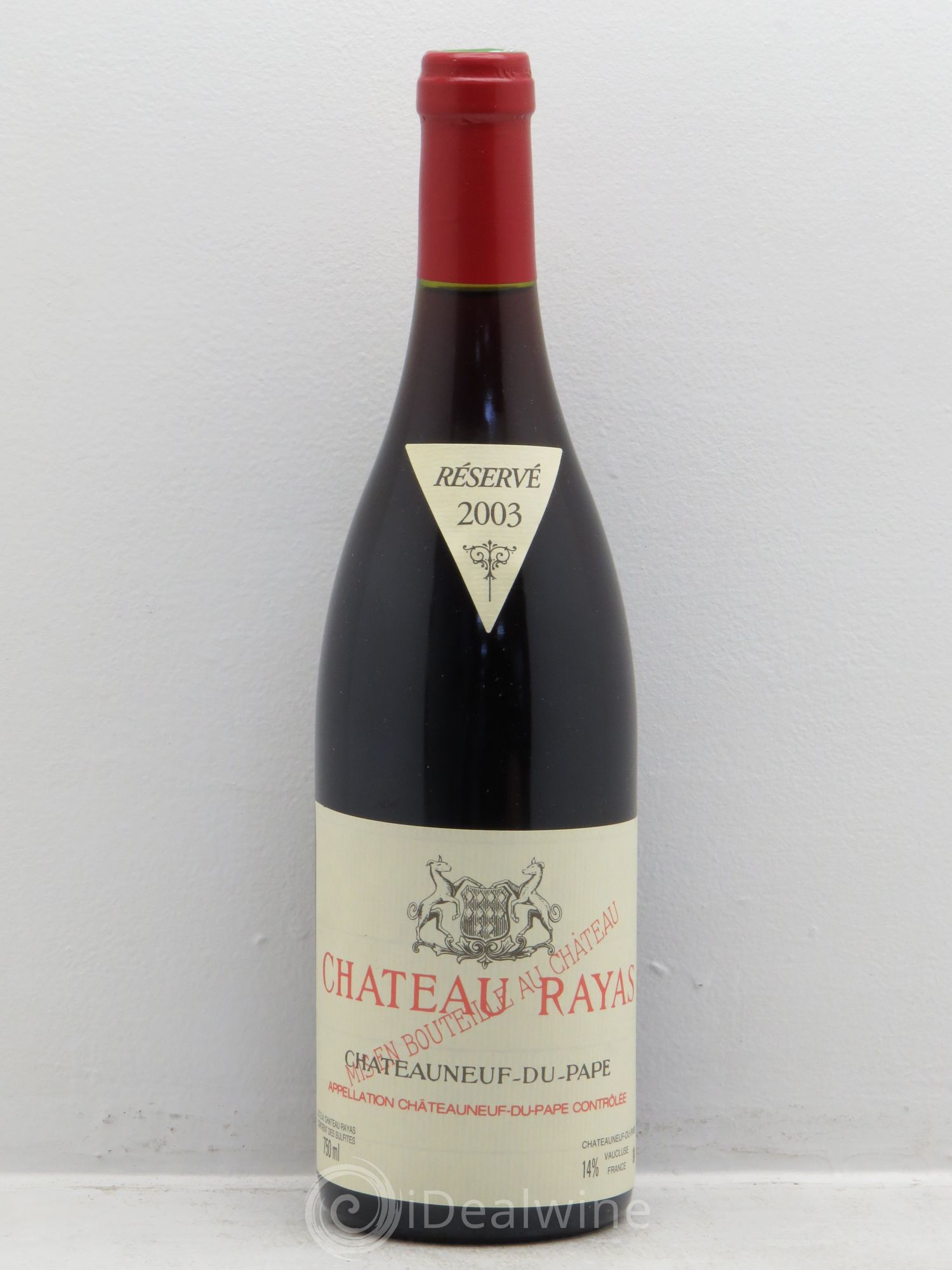 Châteauneuf-du-Pape Château Rayas Emmanuel Reynaud 2003 - Lot de 1 bouteille - 0