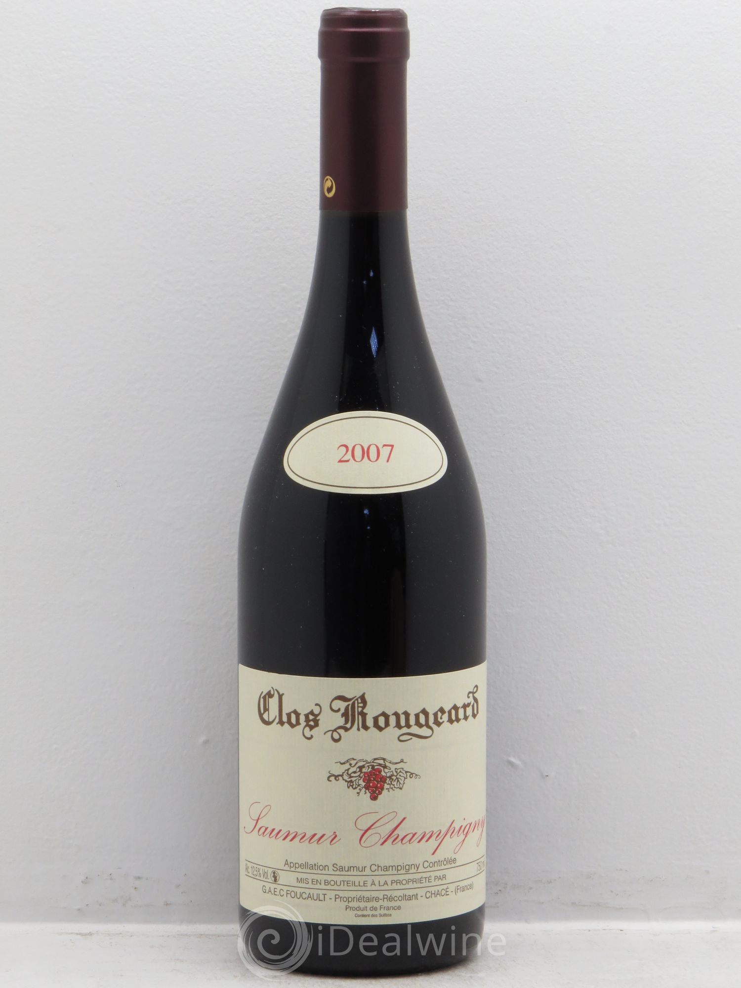 Saumur-Champigny Clos Rougeard 2007 - Lot de 1 bouteille - 0
