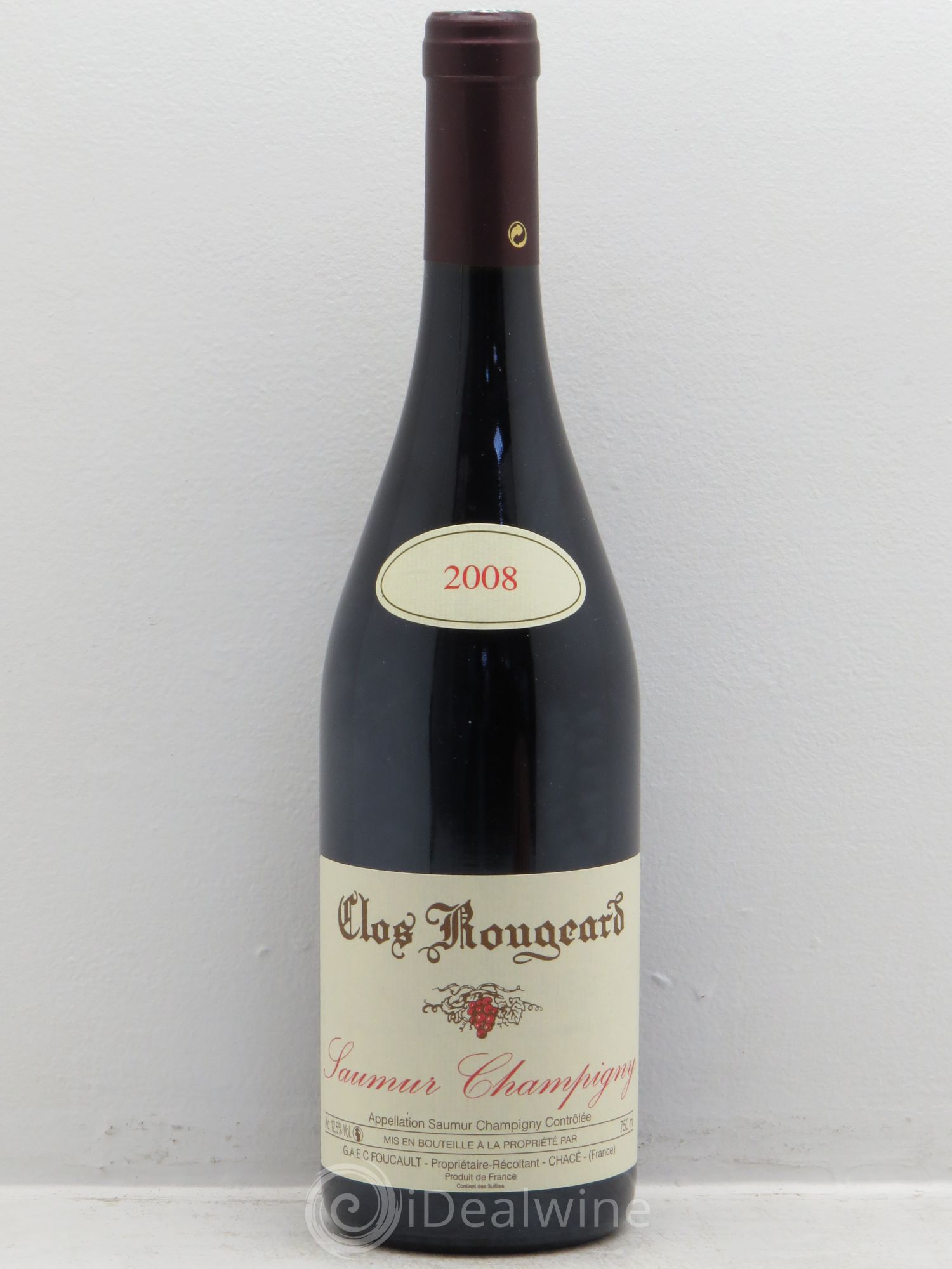 Saumur-Champigny Clos Rougeard 2008 - Lot de 1 bouteille - 0