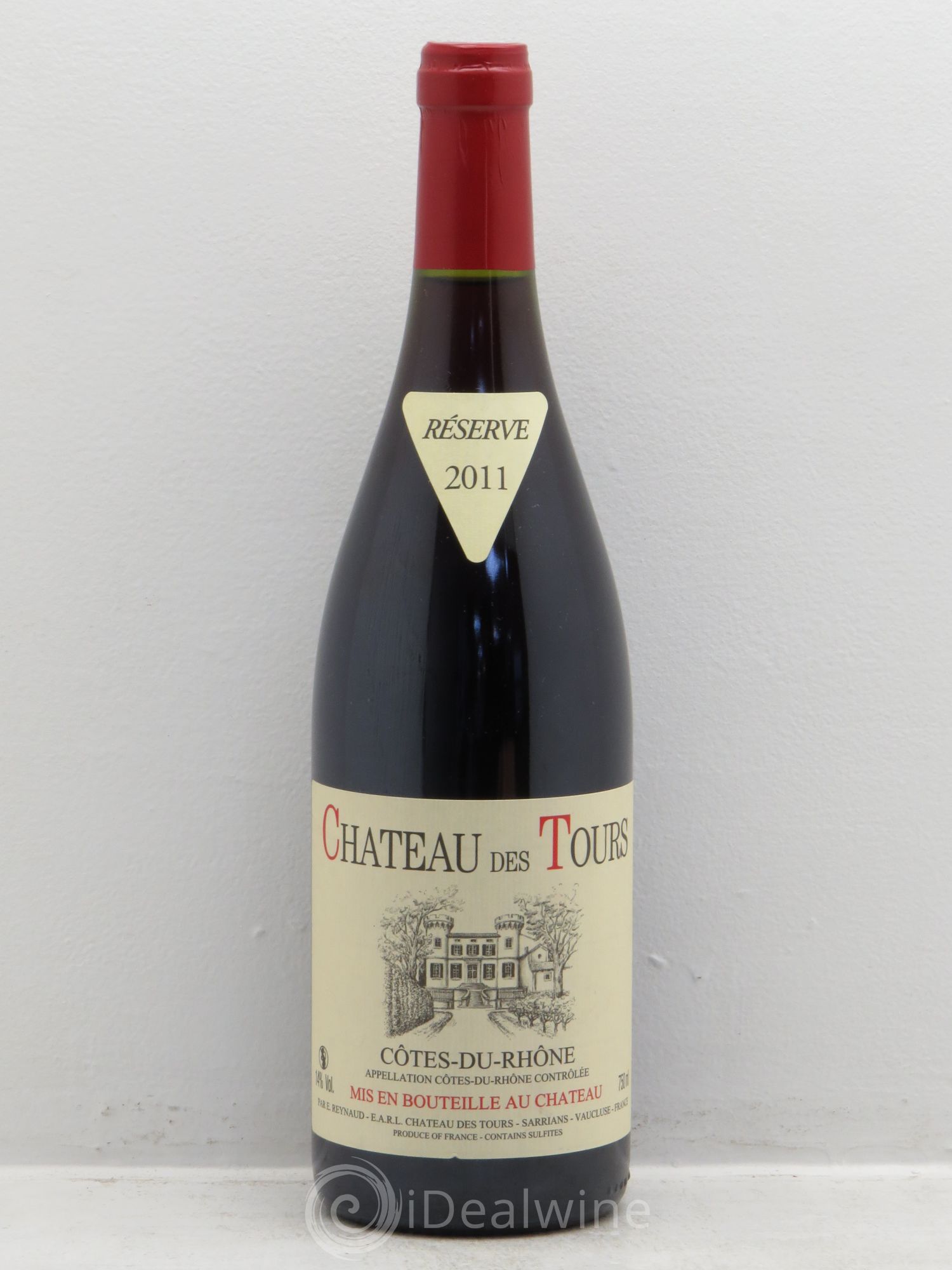 Côtes-du-Rhône Château des Tours Emmanuel Reynaud 2011 - Lot de 1 bouteille - 0