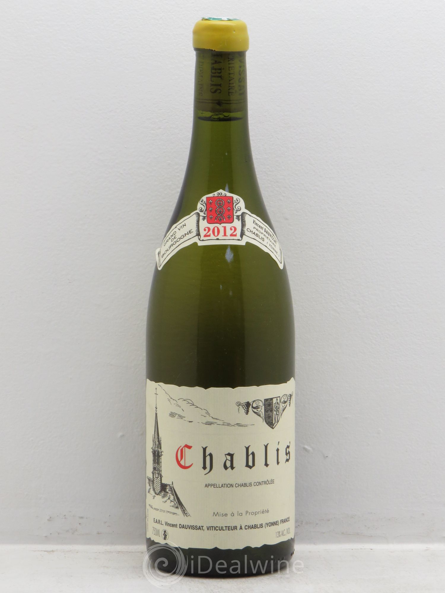 Chablis Vincent Dauvissat (Domaine) 2012 - Lot de 1 bouteille - 0