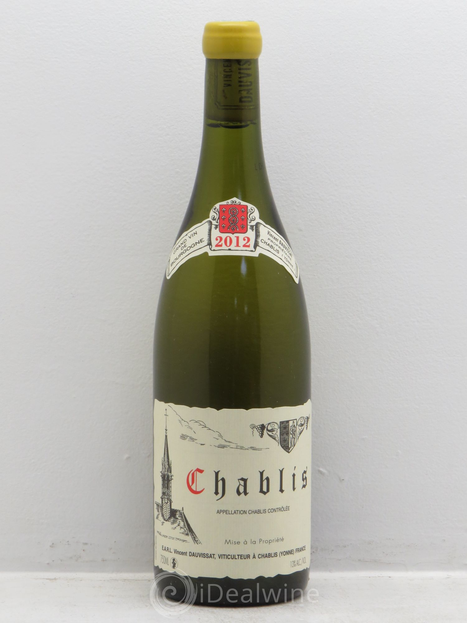 Chablis Vincent Dauvissat (Domaine) 2012 - Lot de 1 bouteille - 0