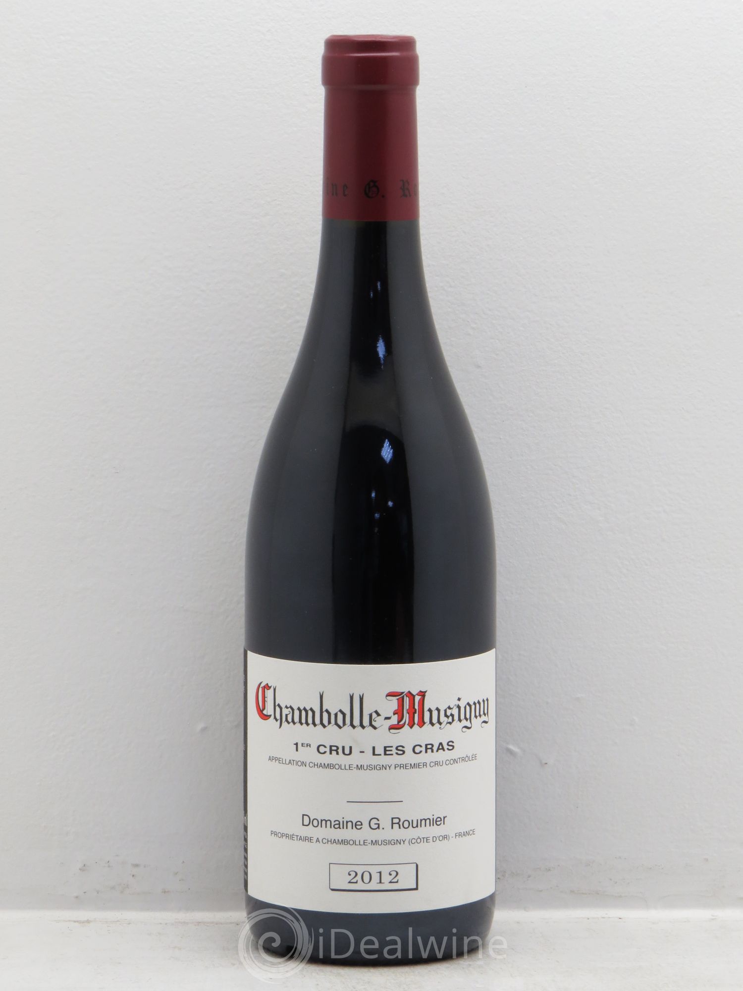 Chambolle-Musigny 1er Cru Les Cras Georges Roumier (Domaine) 2012 - Lot de 1 bouteille - 0