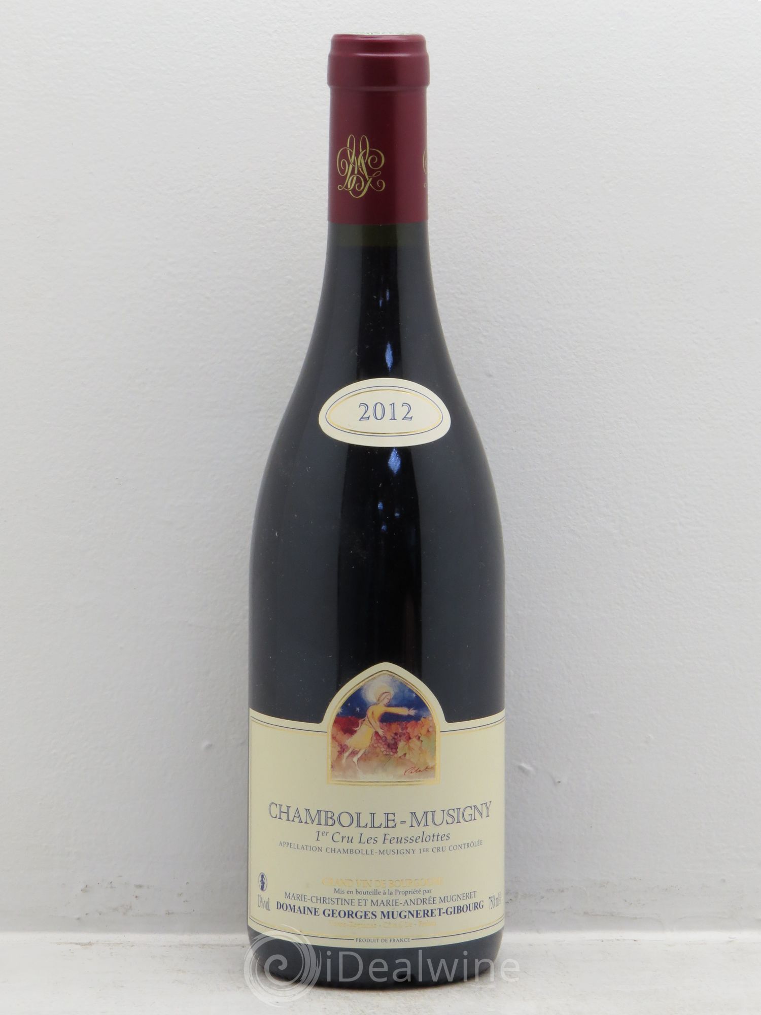 Chambolle-Musigny 1er Cru Les Feusselottes Domaine Mugneret-Gibourg 2012 - Posten von 1 Flasche - 0