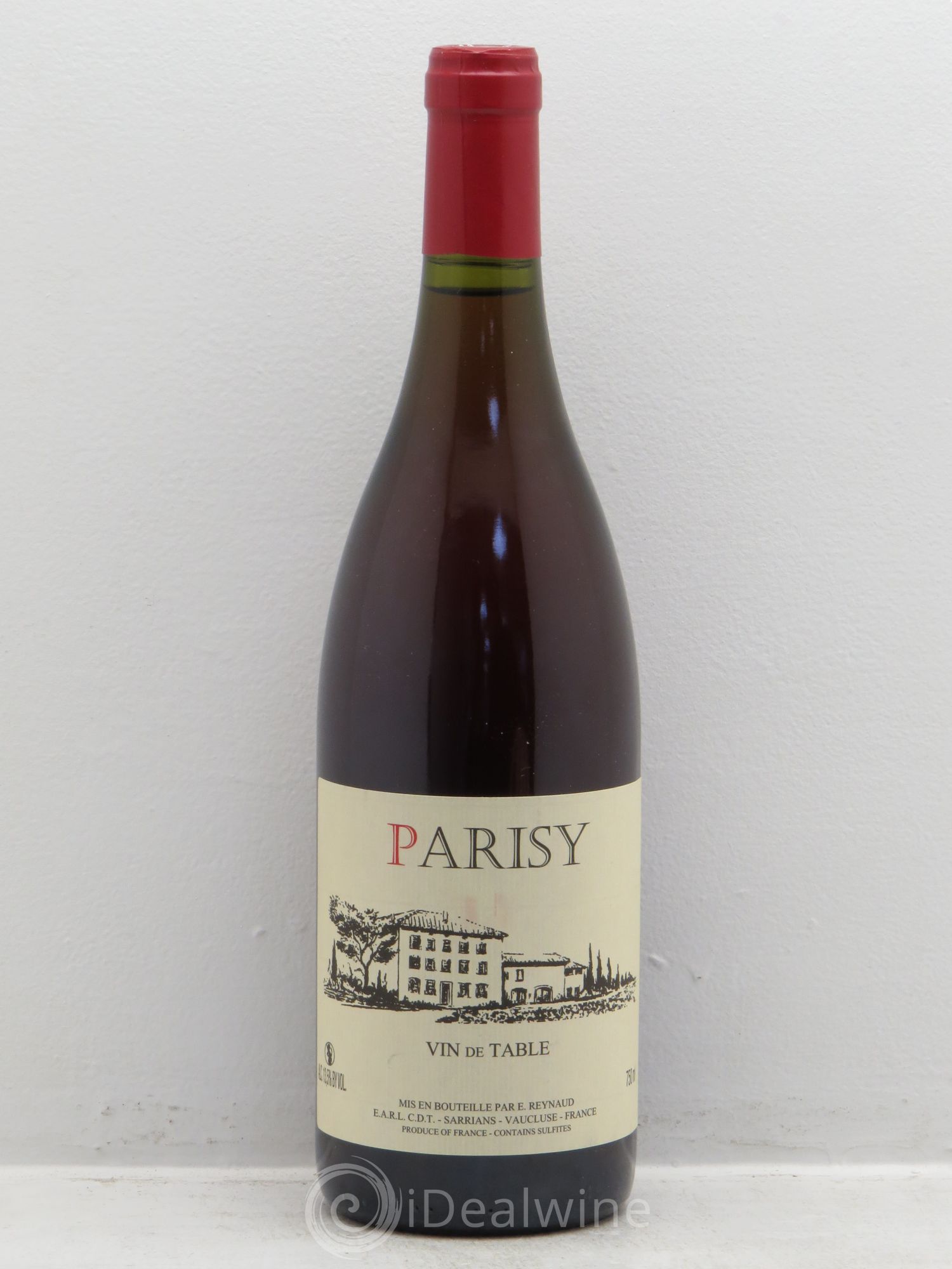 Vin de Table Parisy Emmanuel Reynaud - Lot de 1 bouteille - 0