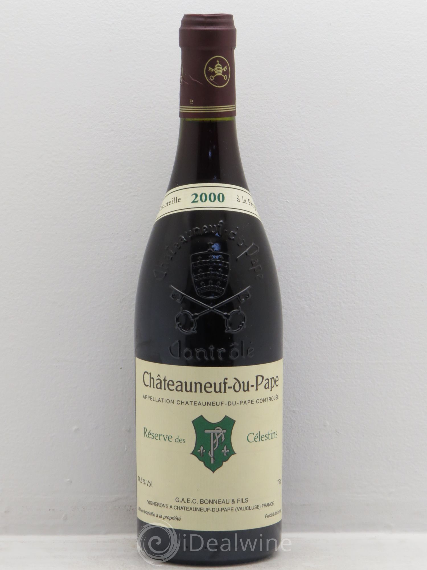 Châteauneuf-du-Pape Réserve des Célestins Henri Bonneau & Fils 2000 - Lot de 1 bouteille - 0