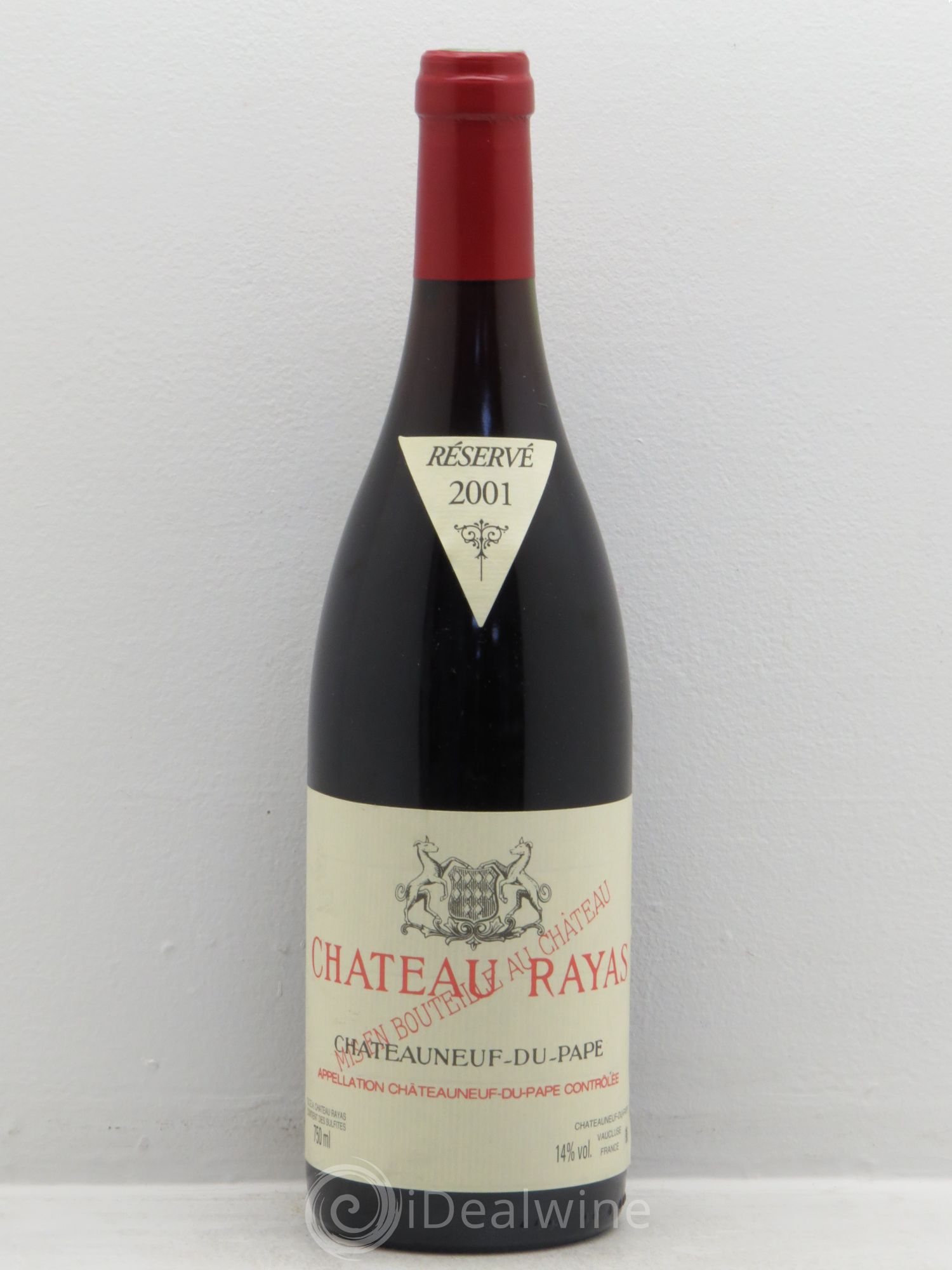 Châteauneuf-du-Pape Château Rayas Emmanuel Reynaud 2001 - Lot de 1 bouteille - 0