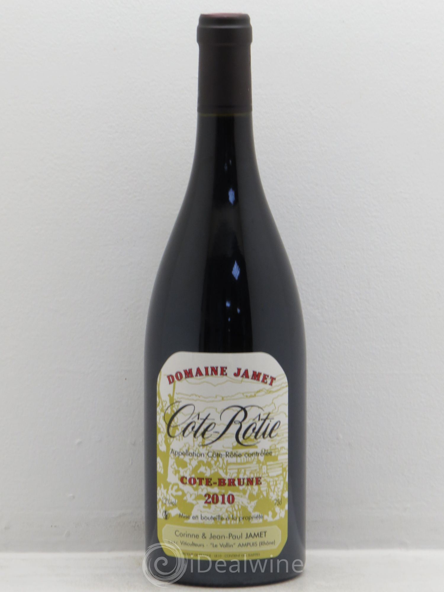 Côte-Rôtie Côte Brune Jamet (Domaine) 2010 - Lot de 1 bouteille - 0