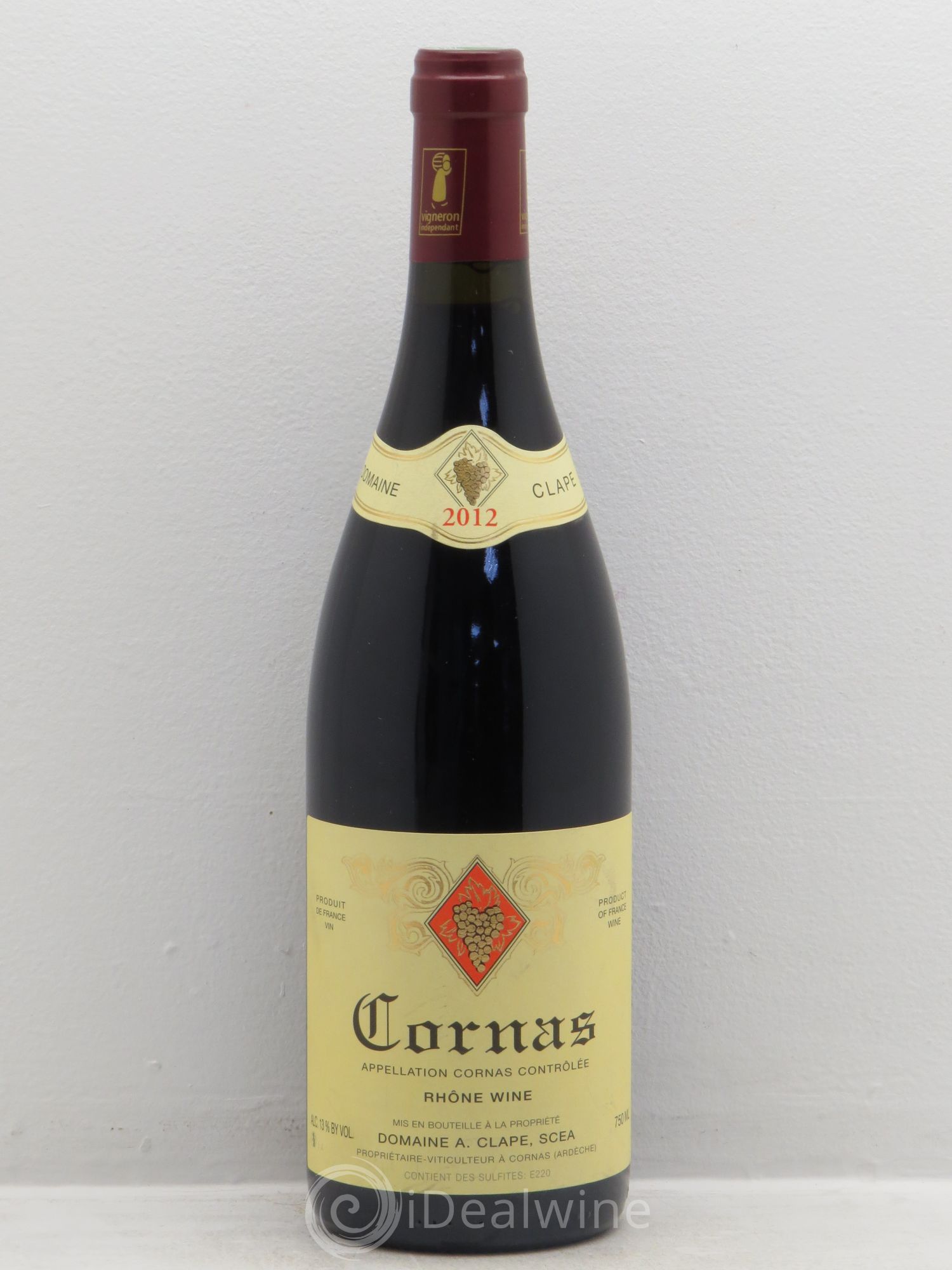 Cornas Auguste Clape 2012 - Lot de 1 bouteille - 0