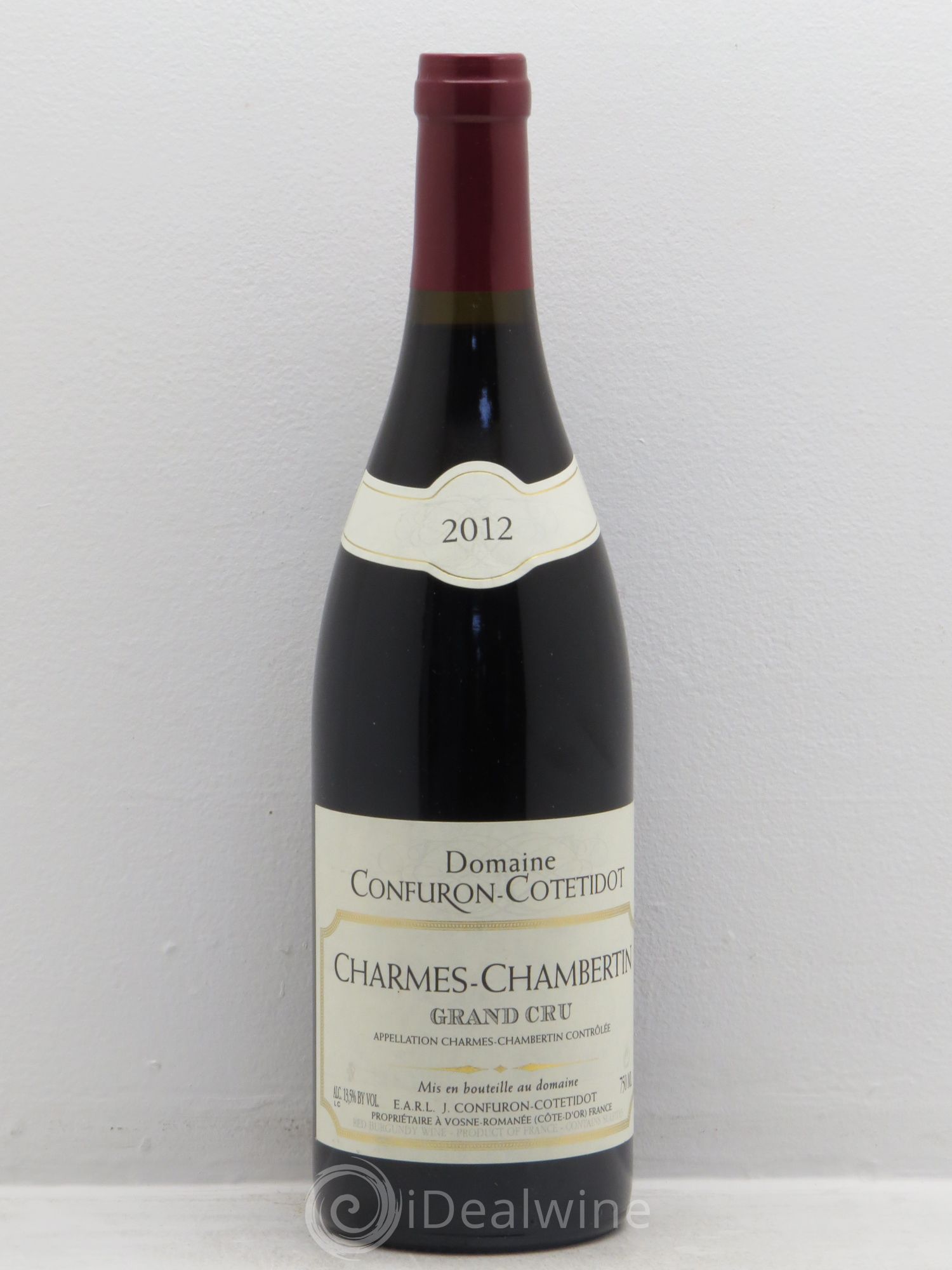 Charmes-Chambertin Grand Cru Confuron-Cotetidot 2012 - Lot de 1 bouteille - 0