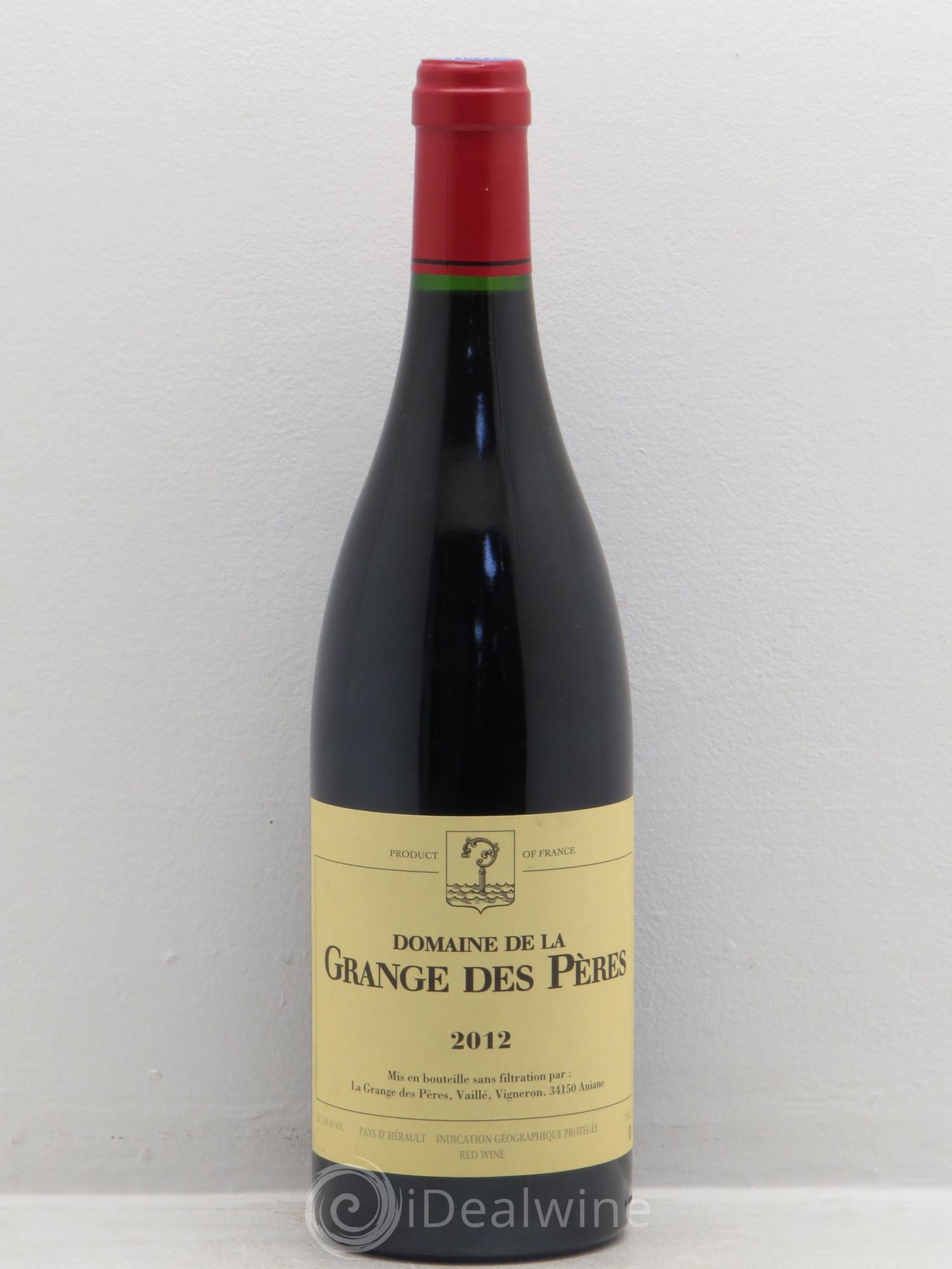 Pays d'Hérault Grange des Pères Laurent Vaillé 2012 - Lot de 1 bouteille - 0