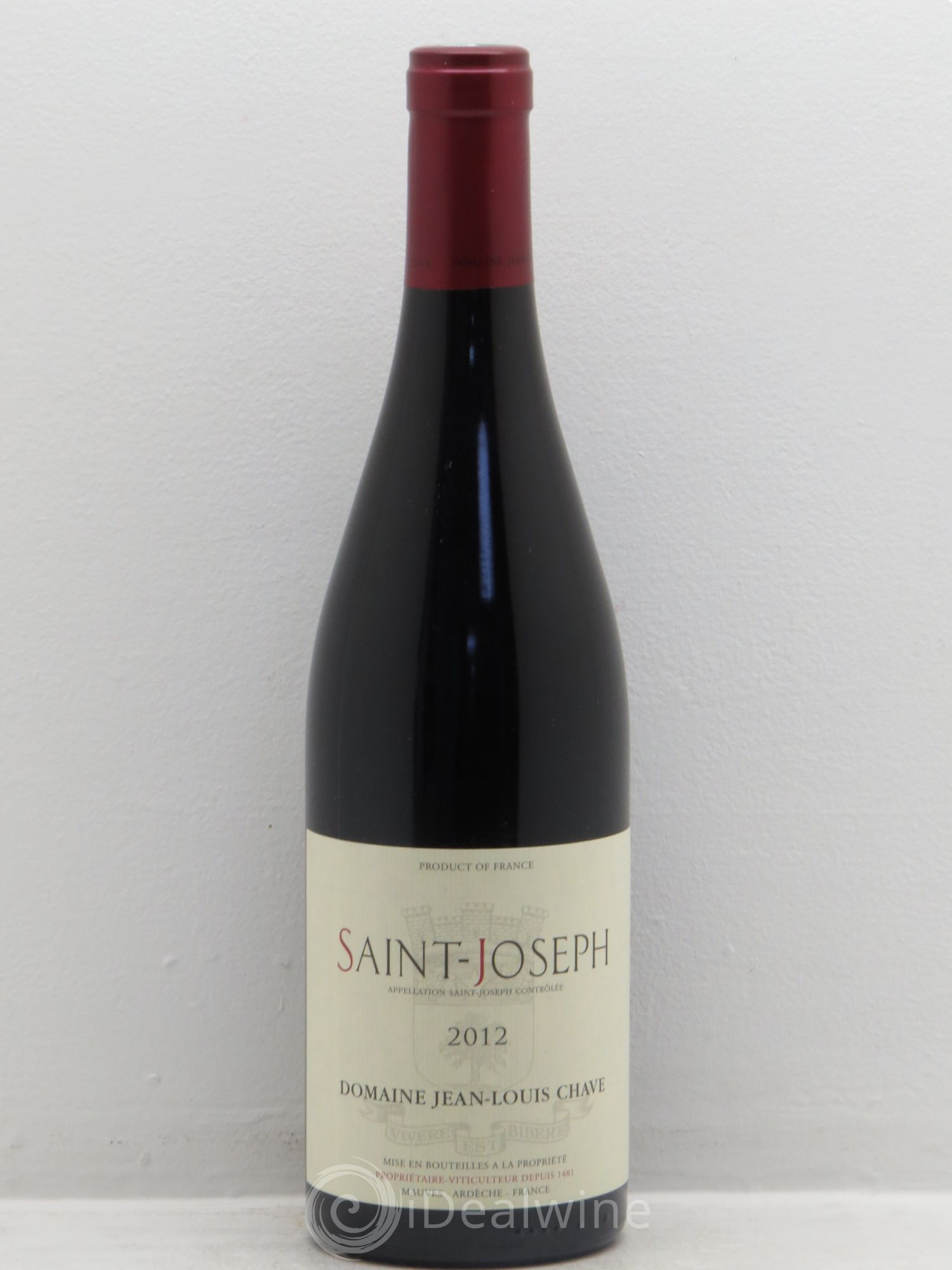 Saint-Joseph Jean-Louis Chave 2012 - Lot de 1 bouteille - 0