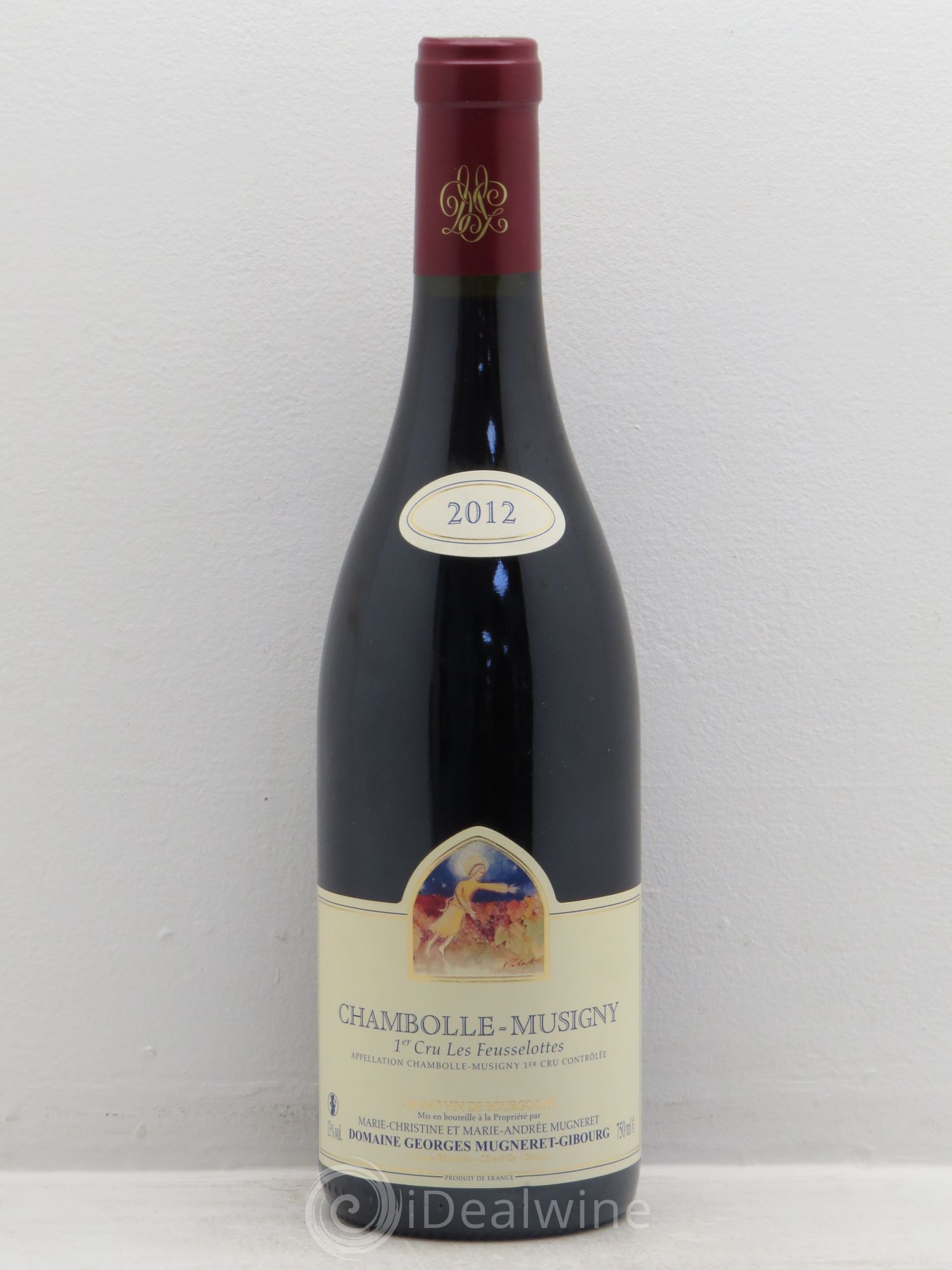 Chambolle-Musigny 1er Cru Les Feusselottes Georges Mugneret (Domaine) 2012 - Lot de 1 bouteille - 0