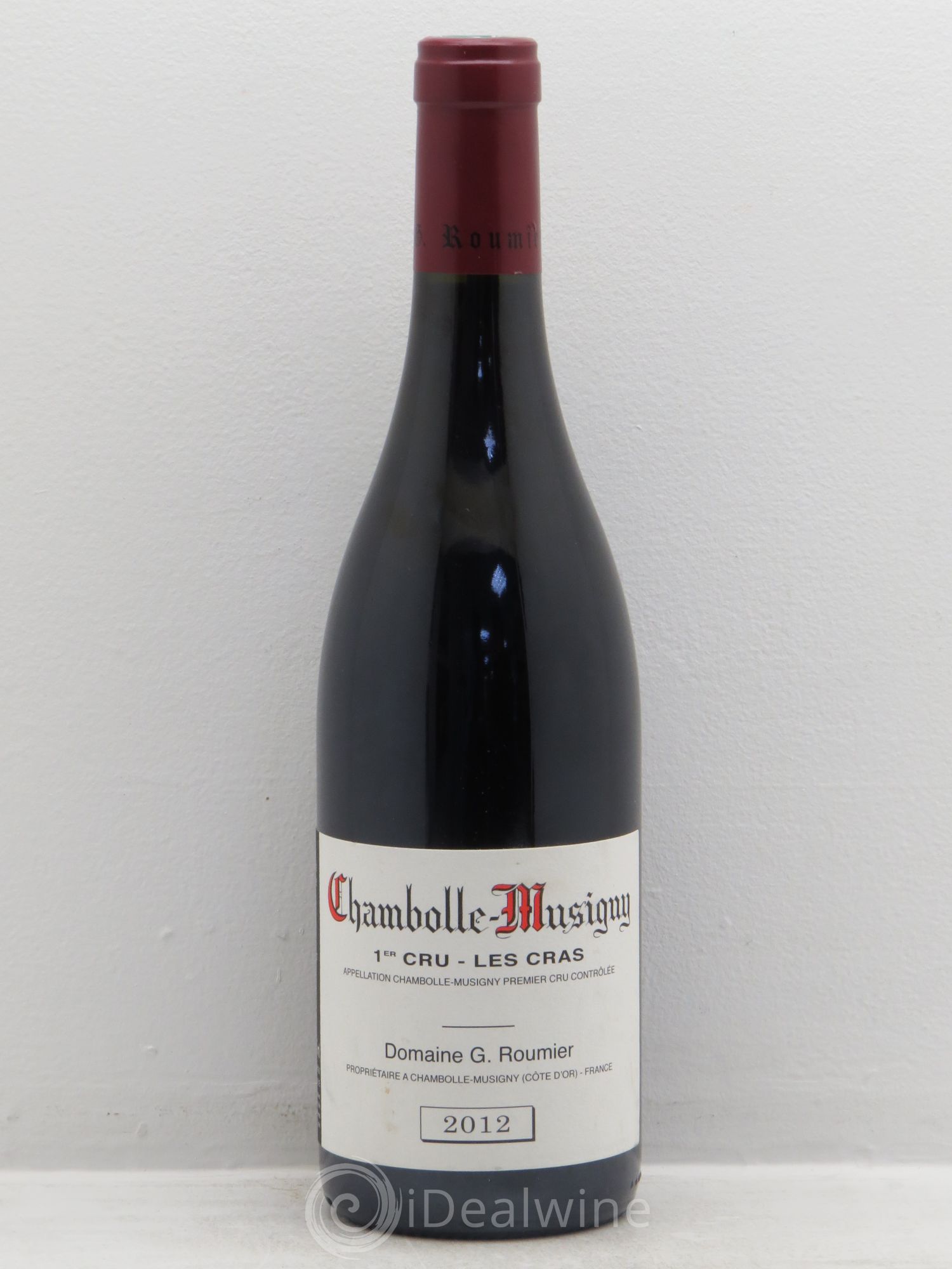 Chambolle-Musigny 1er Cru Les Cras Georges Roumier (Domaine) 2012 - Lot de 1 bouteille - 0