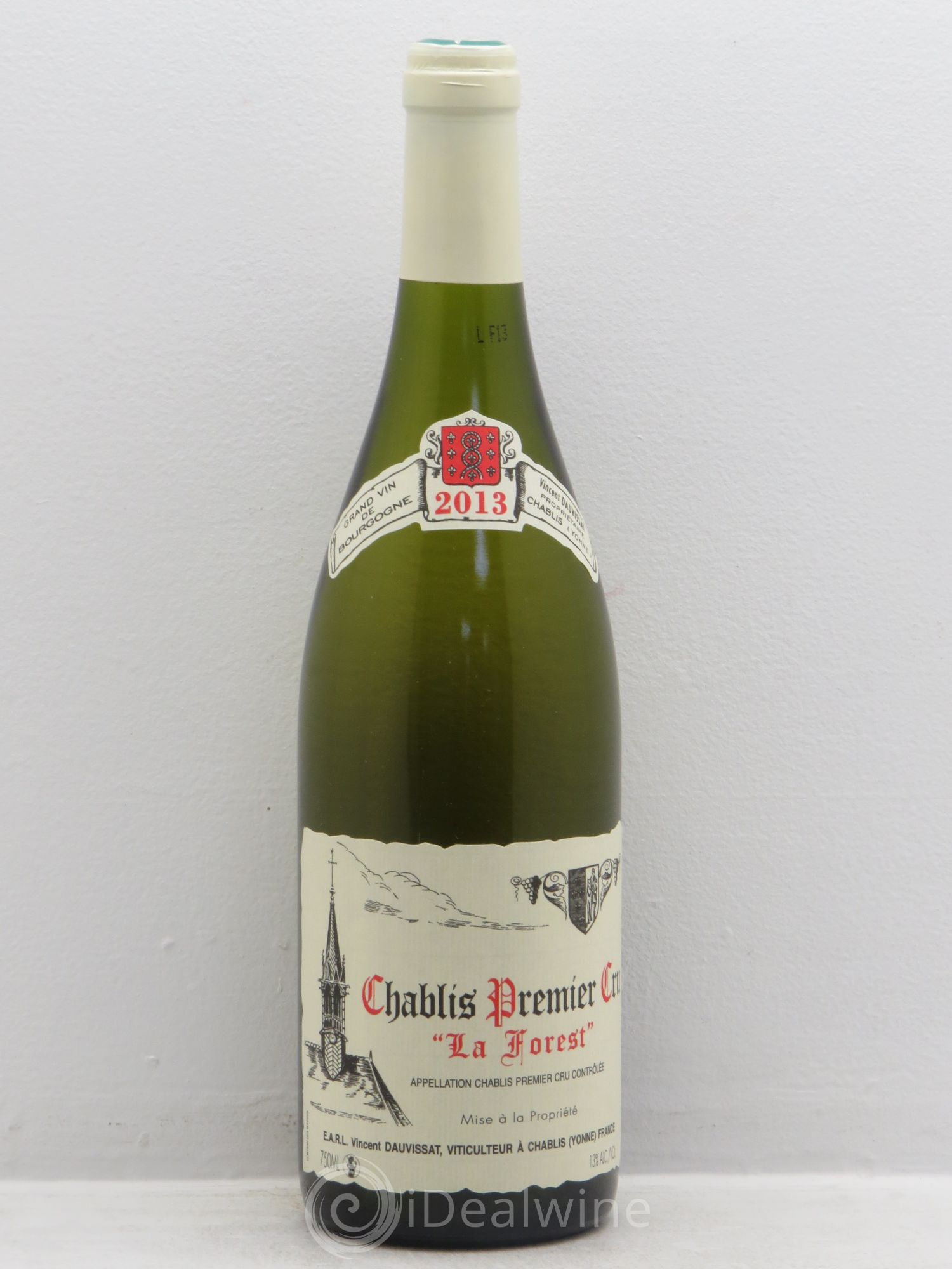 Chablis 1er Cru La Forest Vincent Dauvissat (Domaine) 2013 - Lot de 1 bouteille - 0