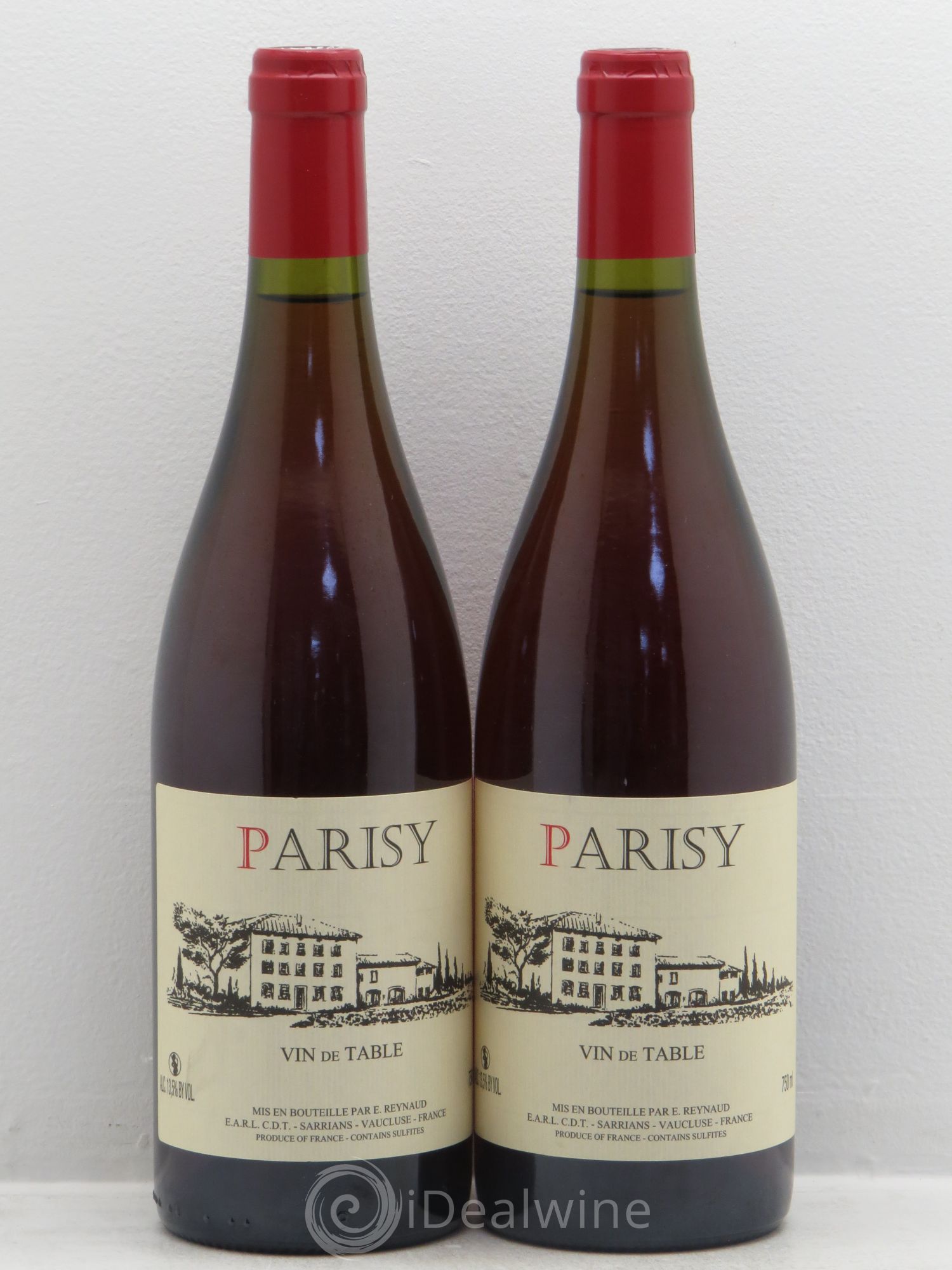 Vin de Table Parisy Emmanuel Reynaud - Posten von 2 Flaschen - 0