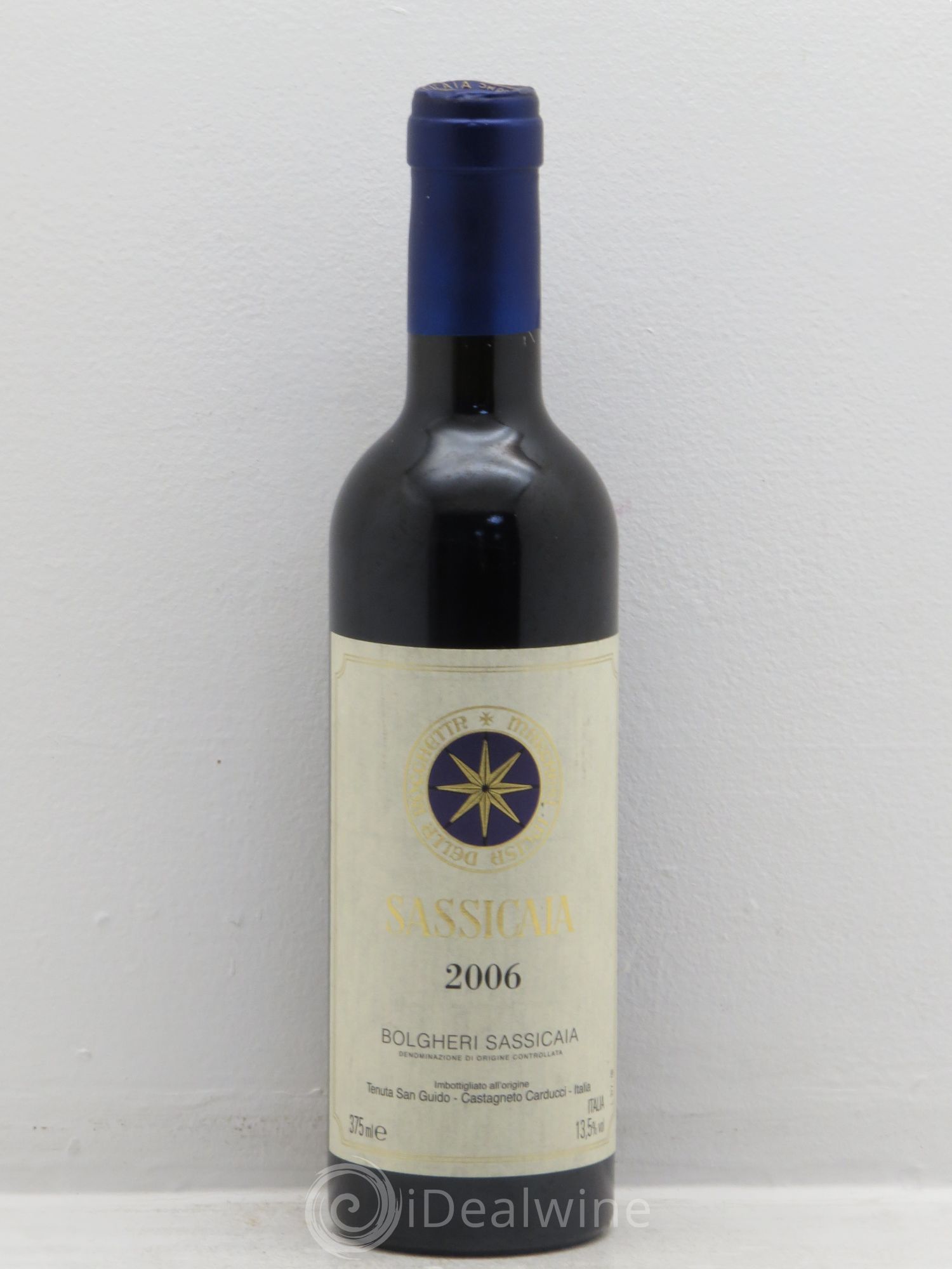 Bolgheri DOC Sassicaia Tenuta San Guido 2006 - Lot de 1 demi bouteille - 0