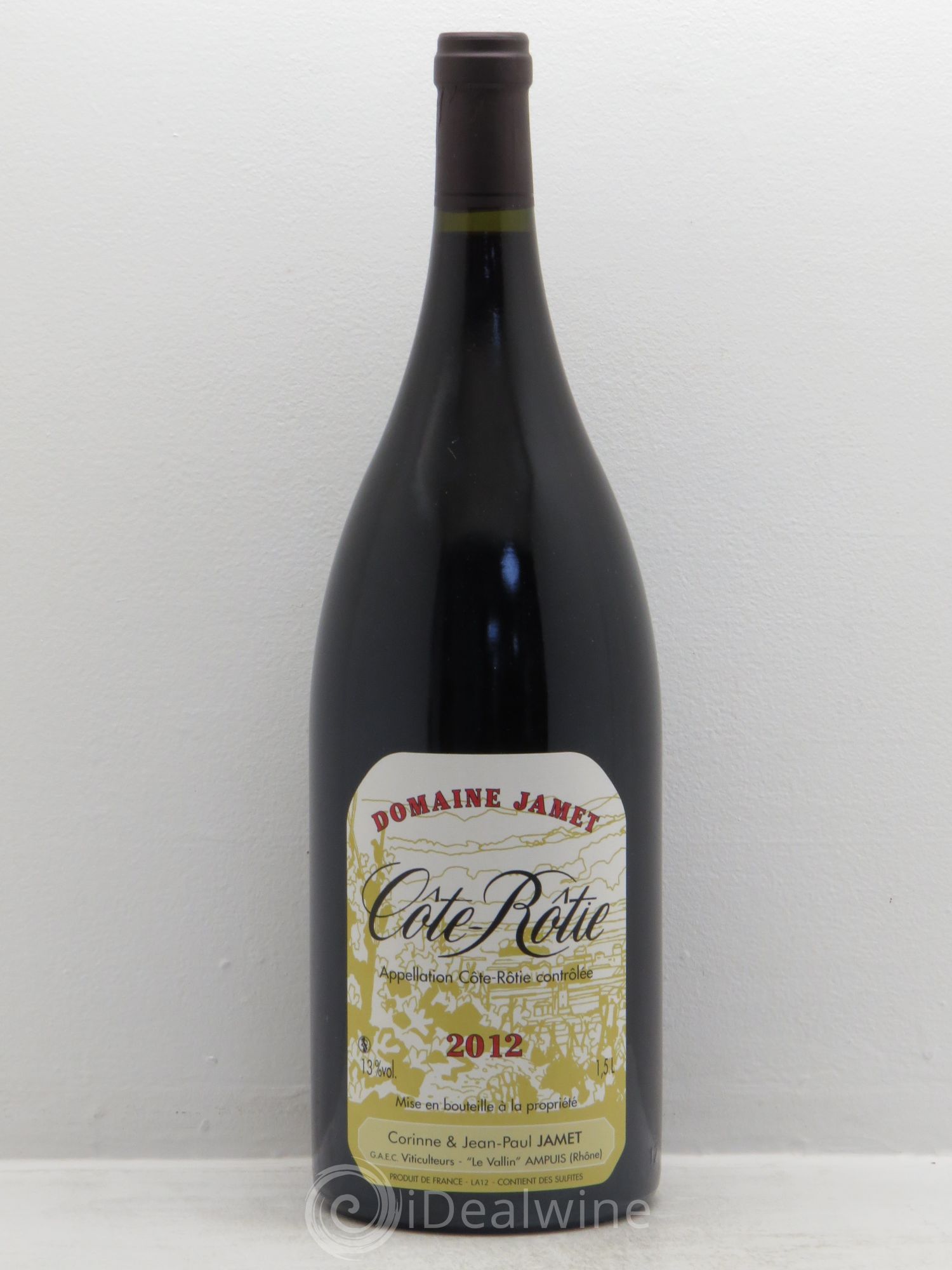 Côte-Rôtie Jamet (Domaine) 2012 - Lot de 1 magnum - 0