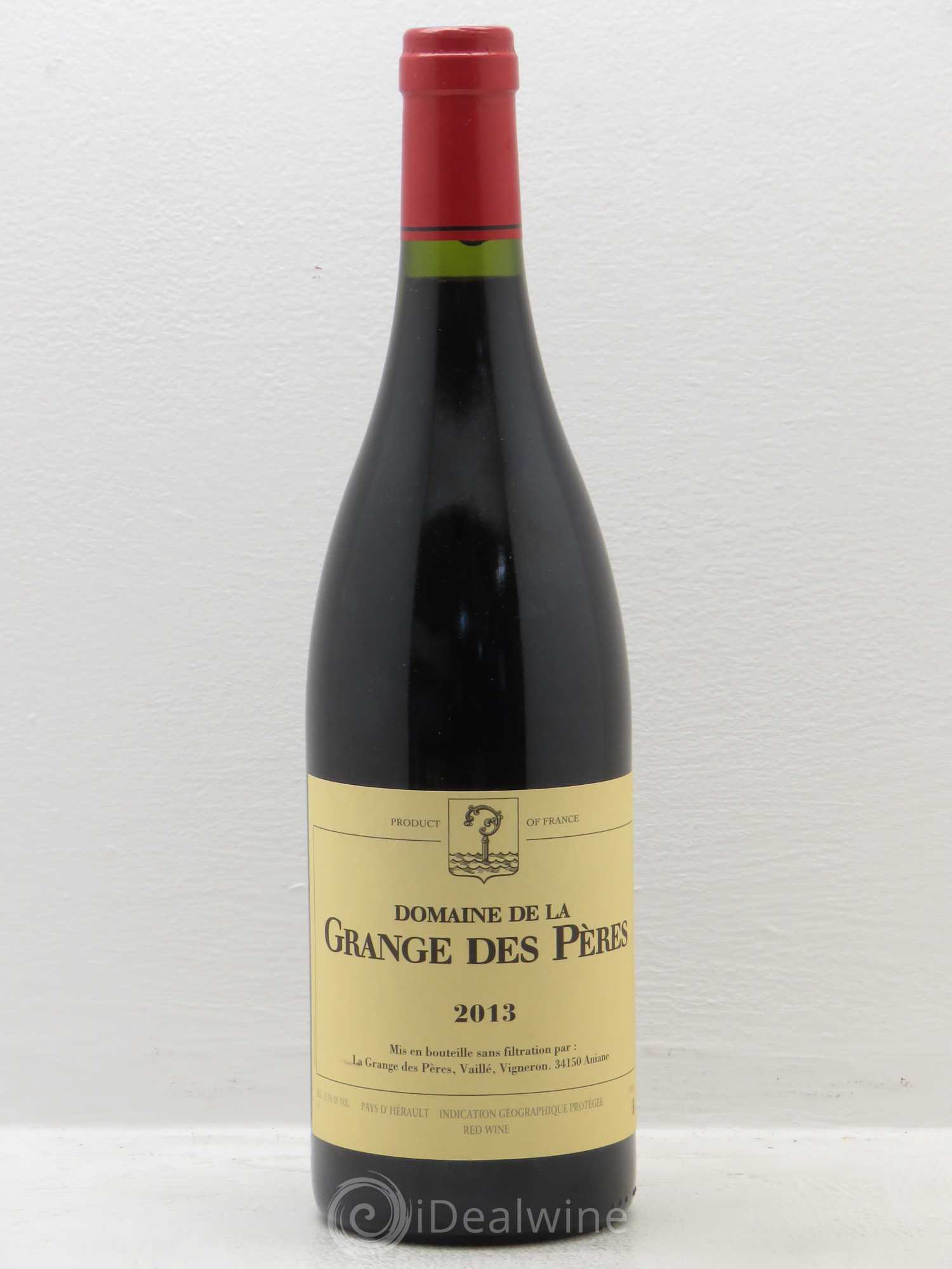 Pays d'Hérault Grange des Pères Laurent Vaillé 2013 - Lot de 1 bouteille - 0