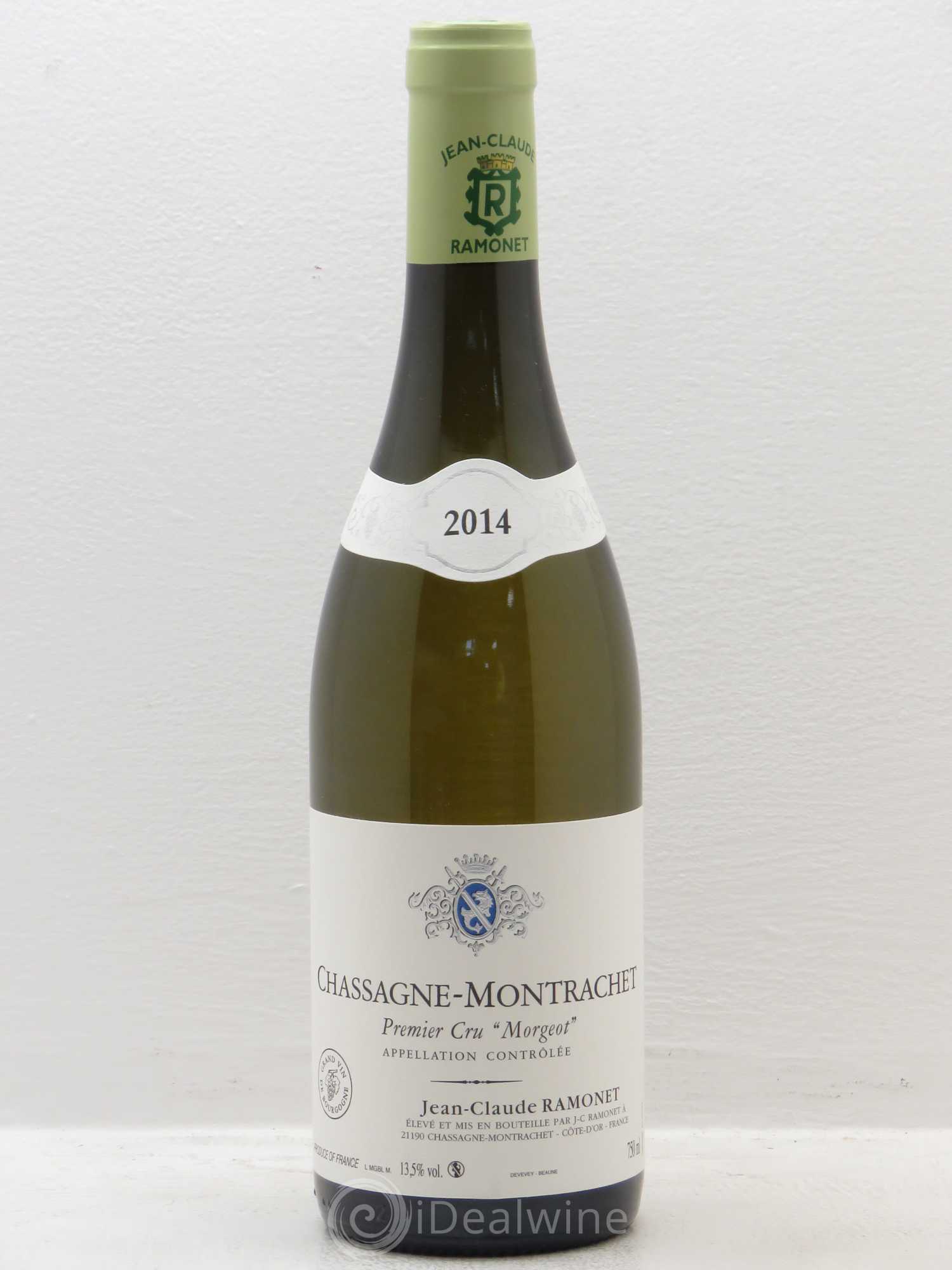 Chassagne-Montrachet 1er Cru Morgeot Bachelet-Ramonet (Domaine) 2014 - Lot de 1 bouteille - 0