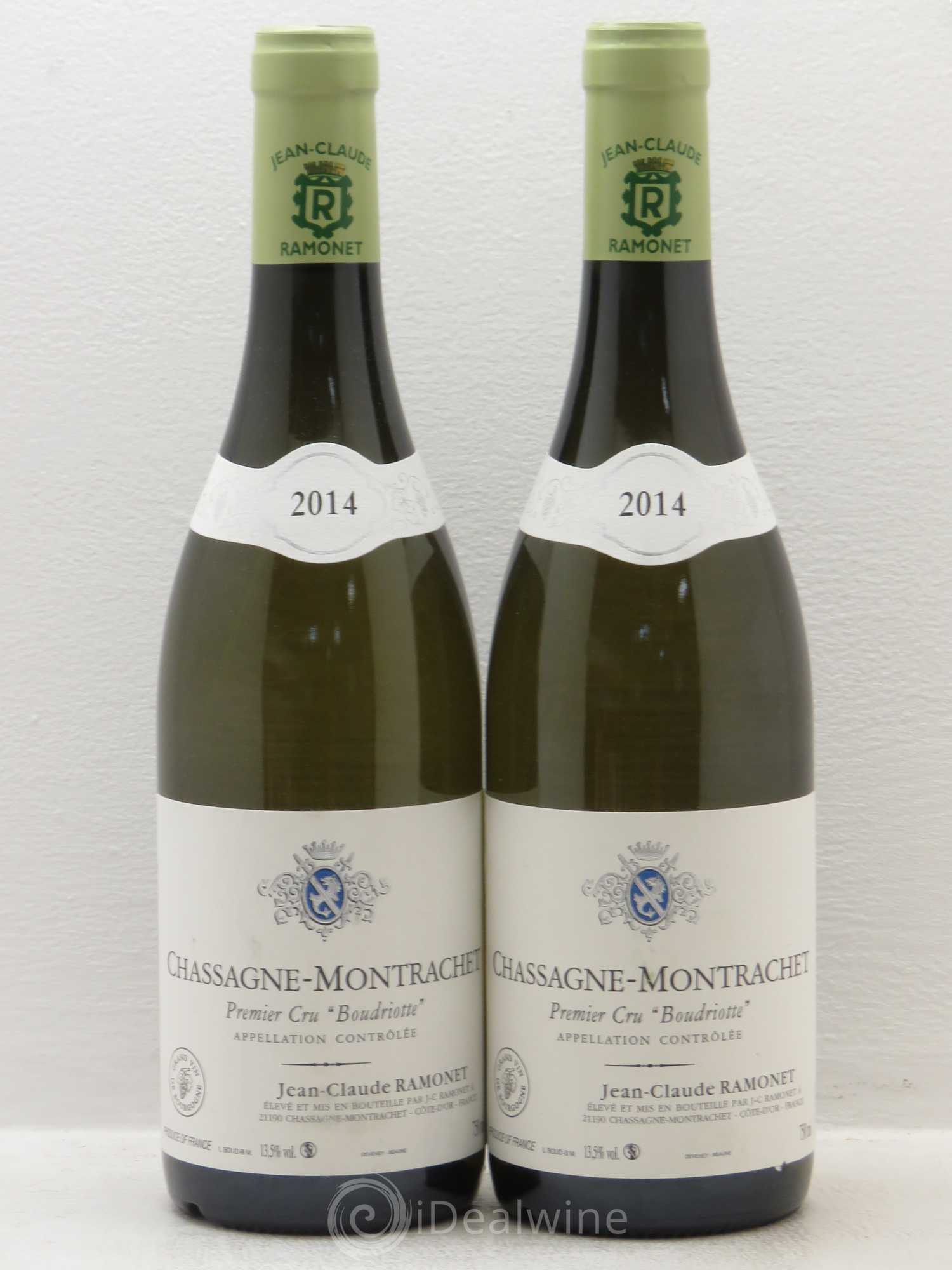 Chassagne-Montrachet 1er Cru Boudriotte Ramonet (Domaine) 2014 - Lot de 2 bouteilles - 0