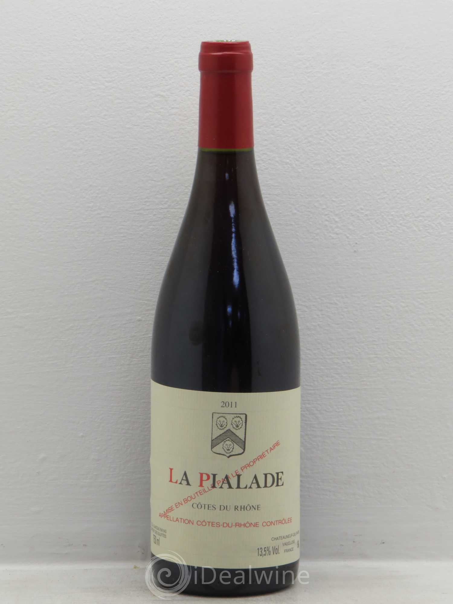 Côtes-du-Rhône La Pialade Emmanuel Reynaud 2011 - Lot de 1 bouteille - 0