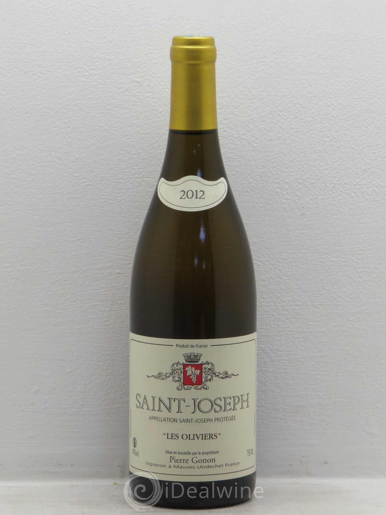 Saint-Joseph Les Oliviers Gonon (Domaine) 2012 - Lot de 1 bouteille - 0