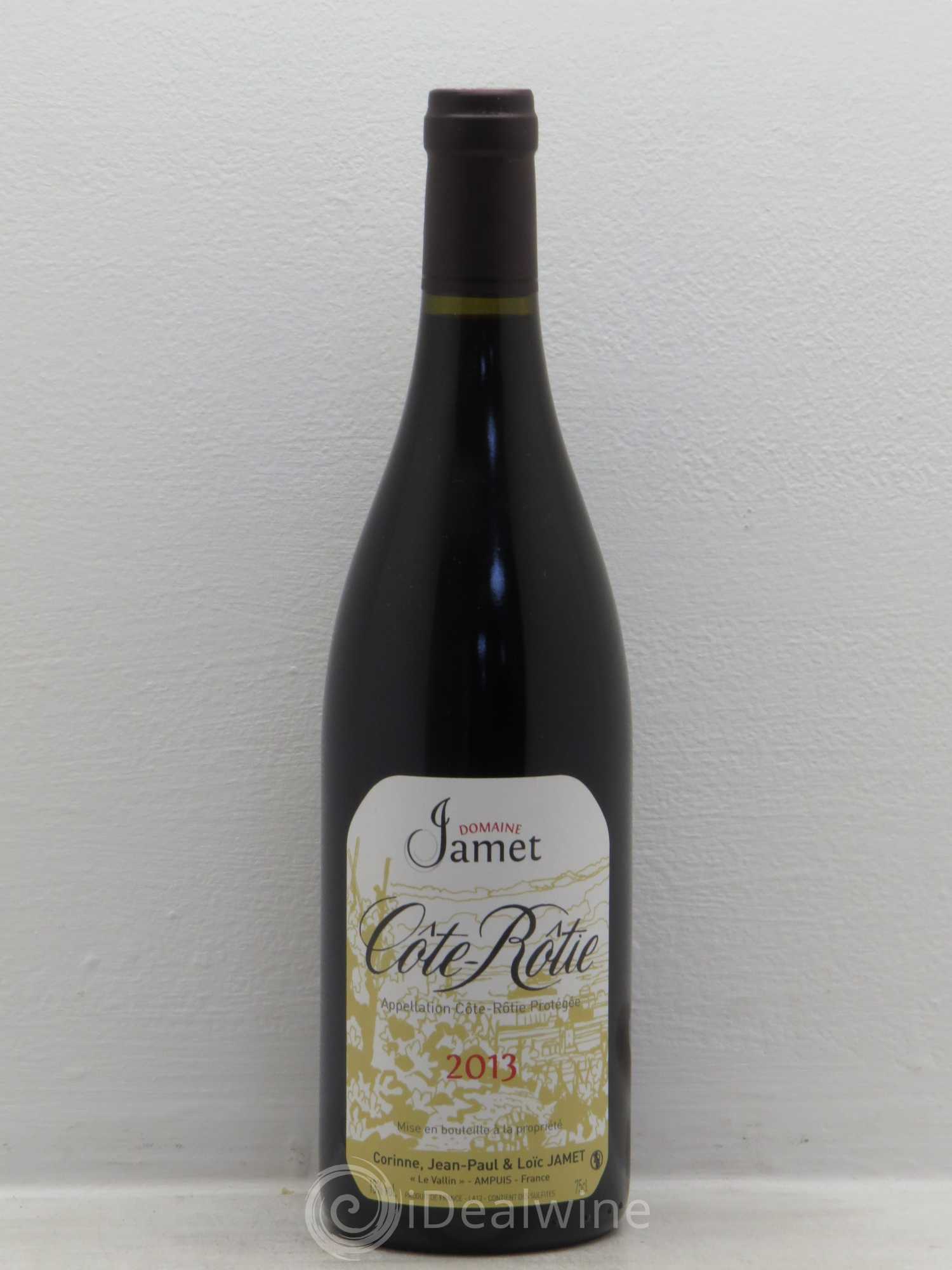 Côte-Rôtie Jamet (Domaine) 2013 - Lot de 1 bouteille - 0