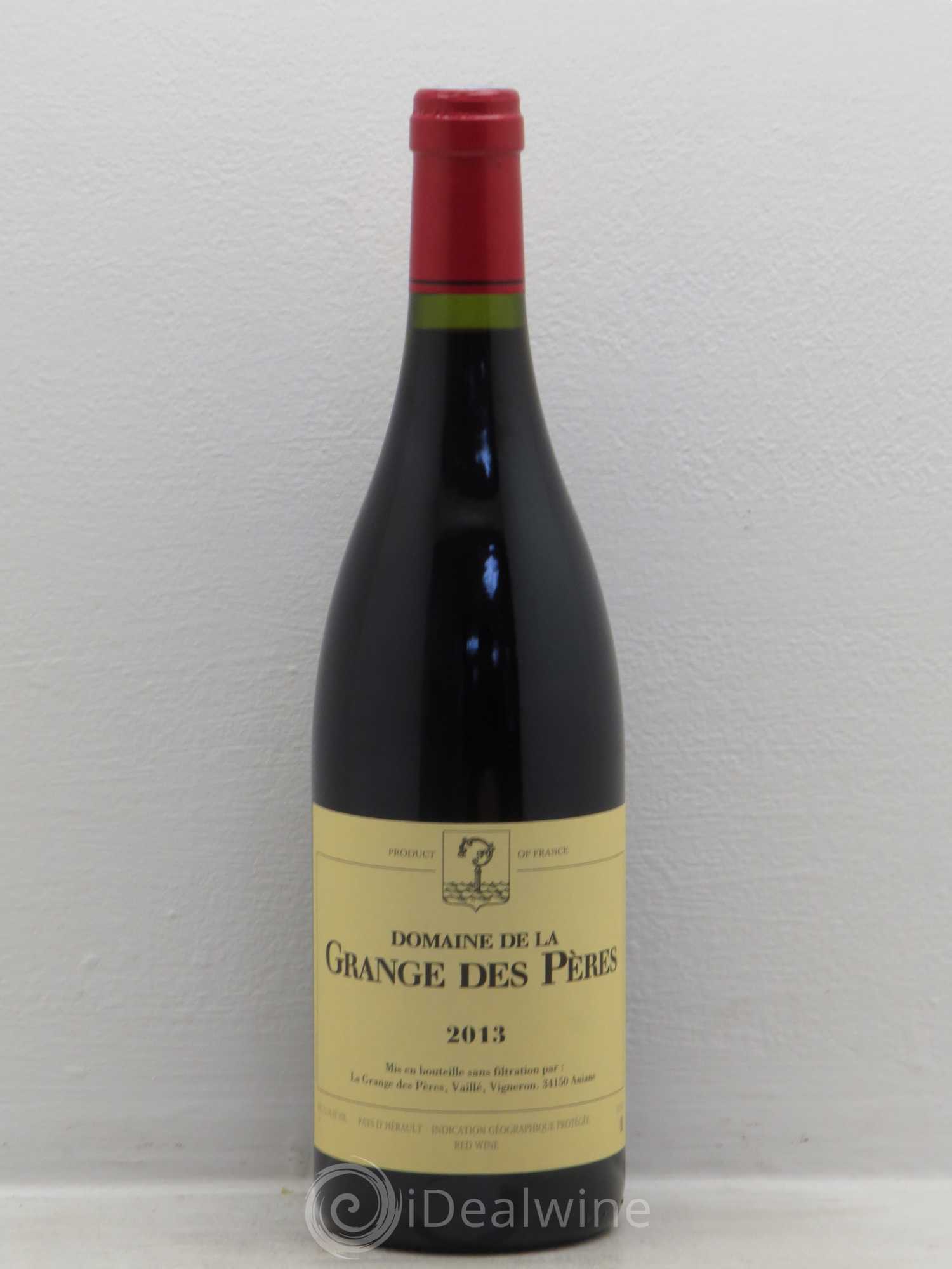 Pays d'Hérault Grange des Pères Laurent Vaillé 2013 - Lot de 1 bouteille - 0