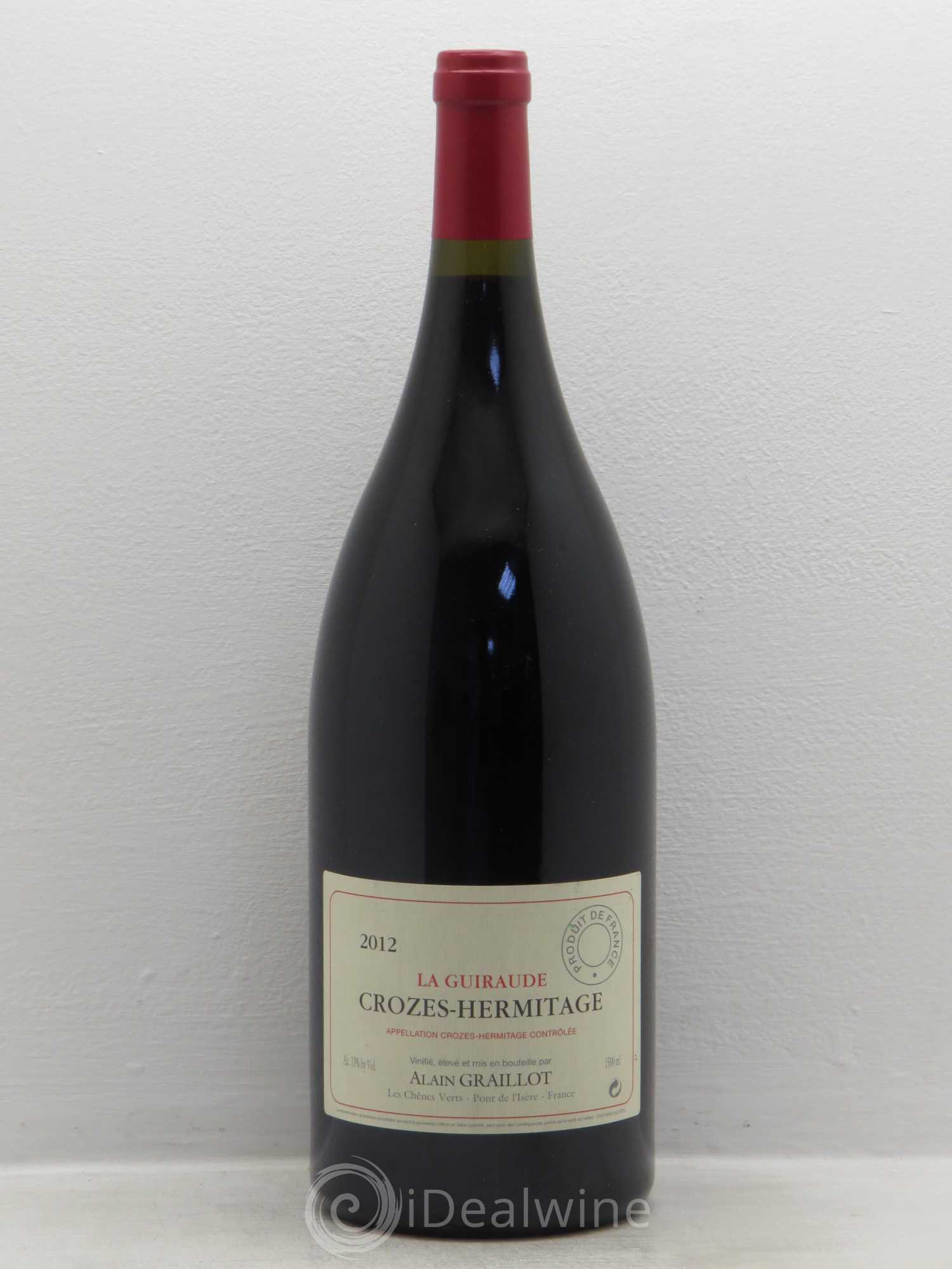 Crozes-Hermitage La Guiraude Domaine Graillot 2012 - Lot de 1 magnum - 0