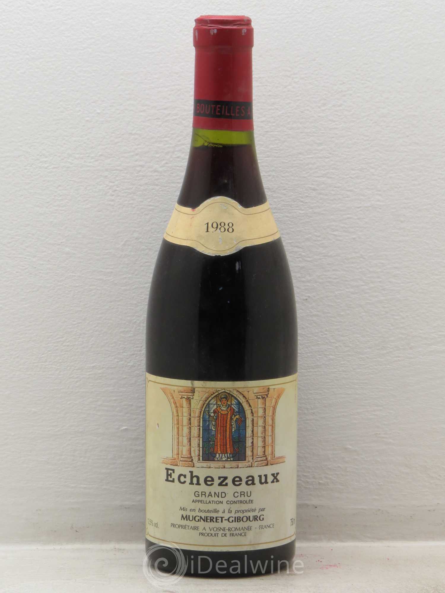 Echezeaux Grand Cru Mugneret-Gibourg (Domaine) 1988 - Lot de 1 bouteille - 0