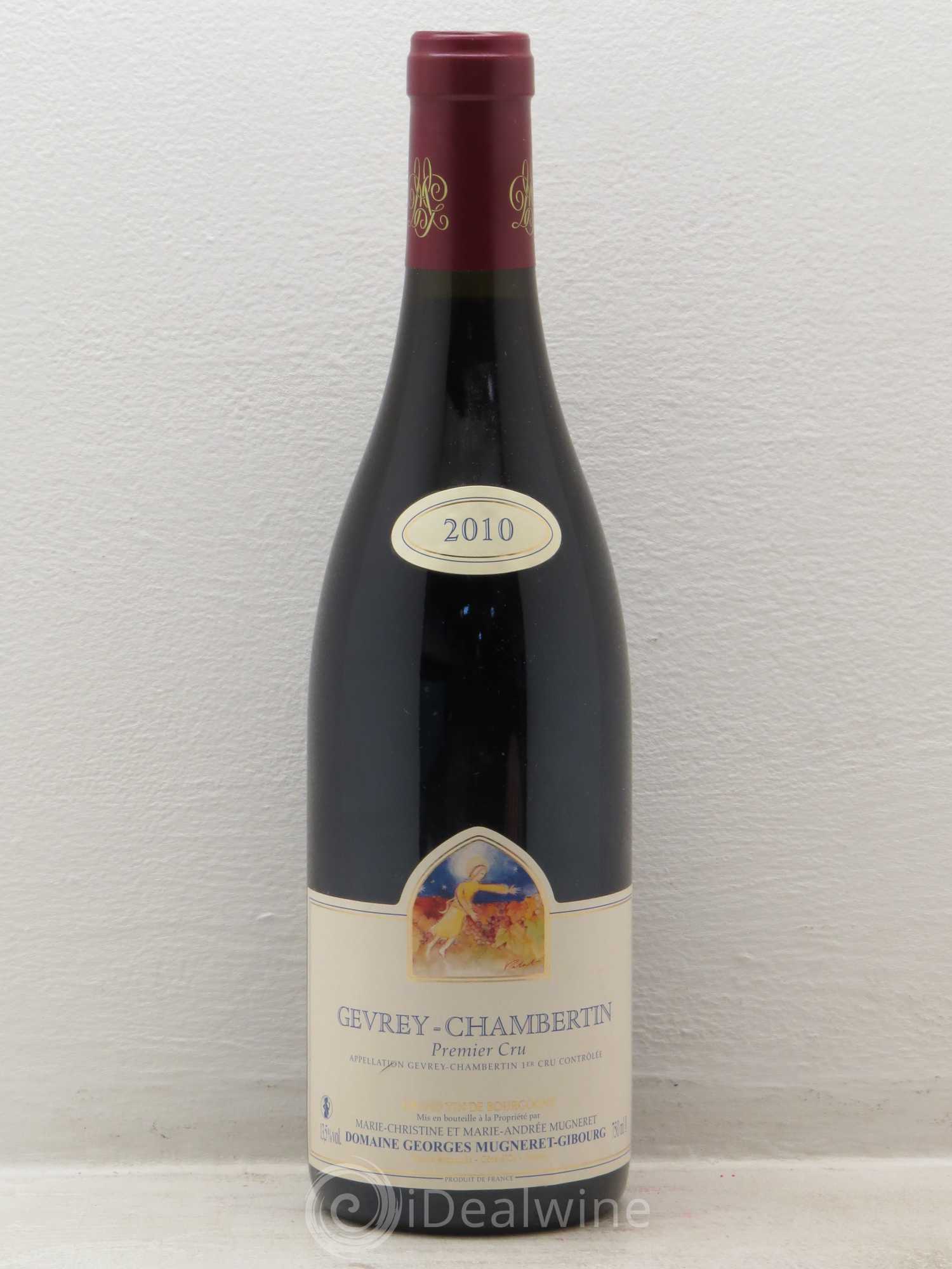 Gevrey-Chambertin 1er Cru Mugneret-Gibourg (Domaine) 2010 - Lot de 1 bouteille - 0