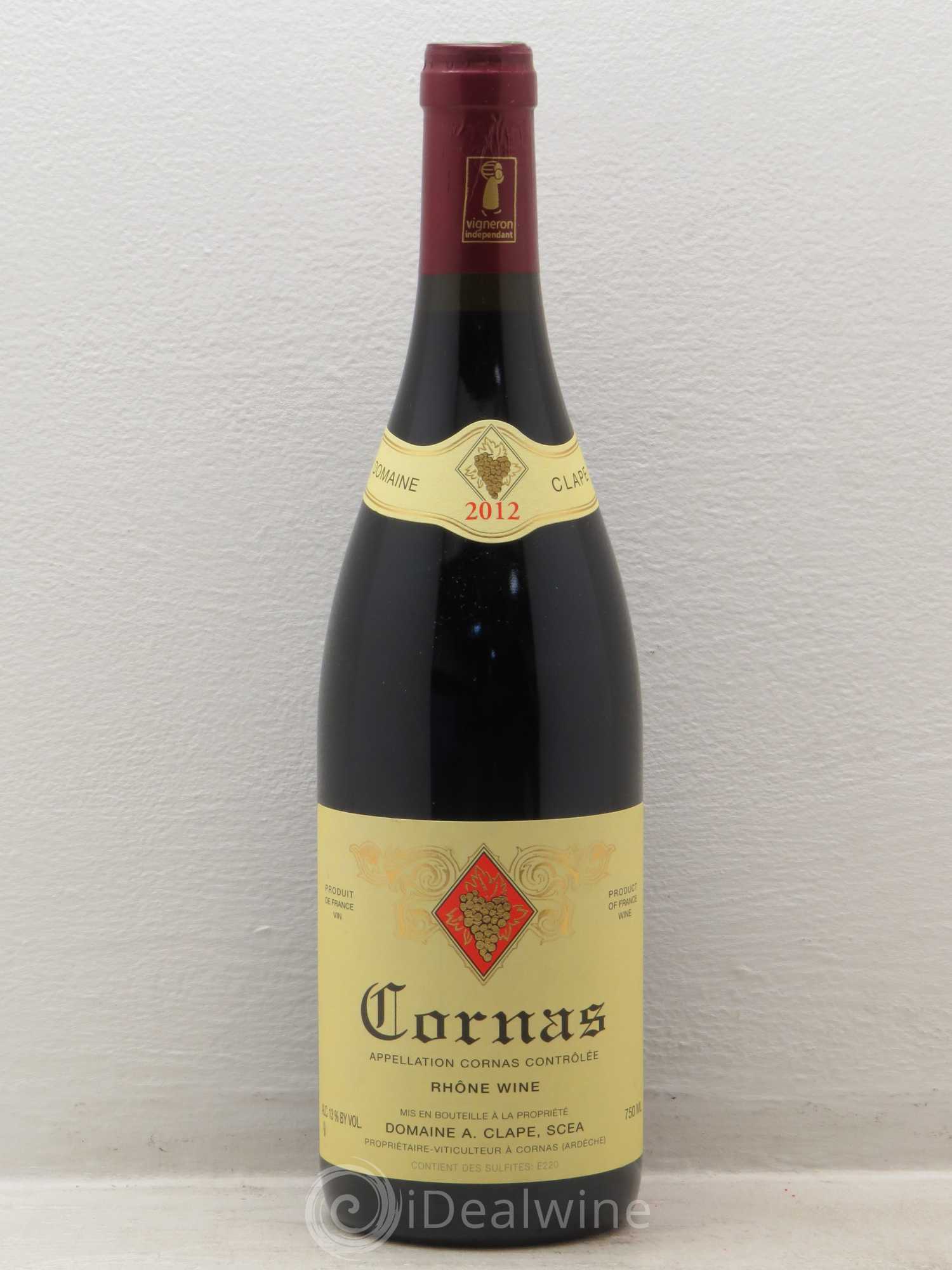 Cornas Auguste Clape 2012 - Lot de 1 bouteille - 0