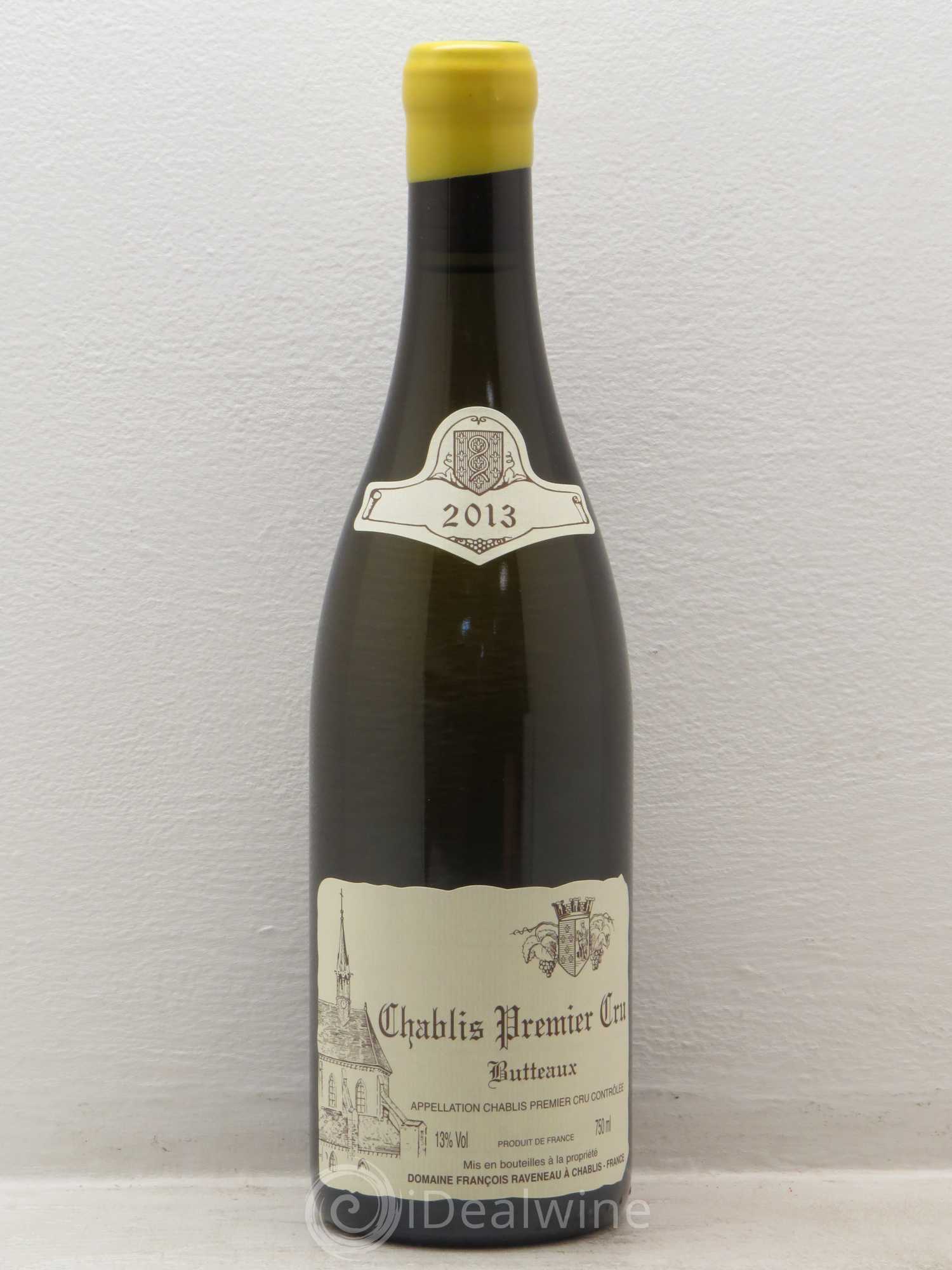 Chablis 1er Cru Butteaux Raveneau (Domaine) 2013 - Lot de 1 bouteille - 0