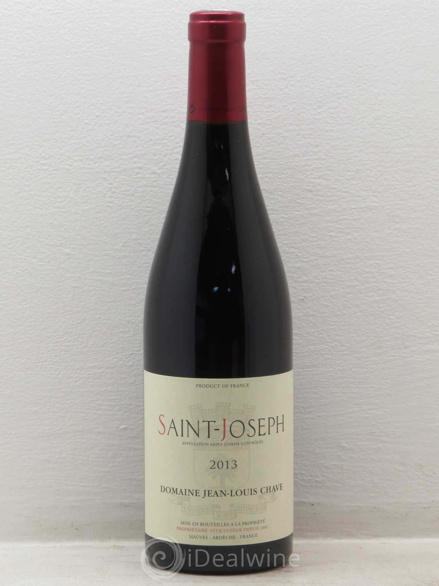 Saint-Joseph Jean-Louis Chave 2013 - Lot de 1 bouteille - 0