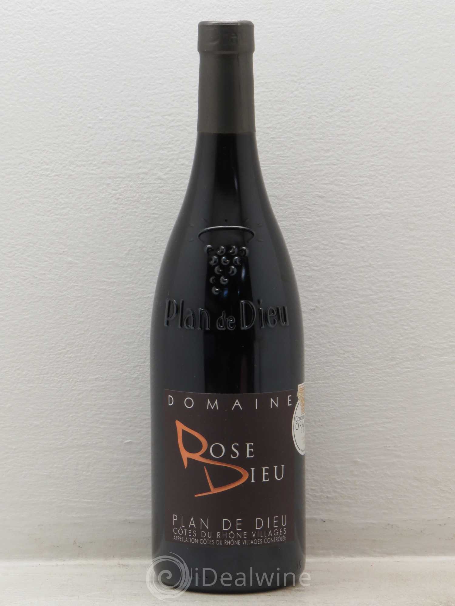 Côtes-du-Rhône Plan de Dieu Domaine Rose Dieu (sans prix de réserve) 2014 - Posten von 1 Flasche - 0