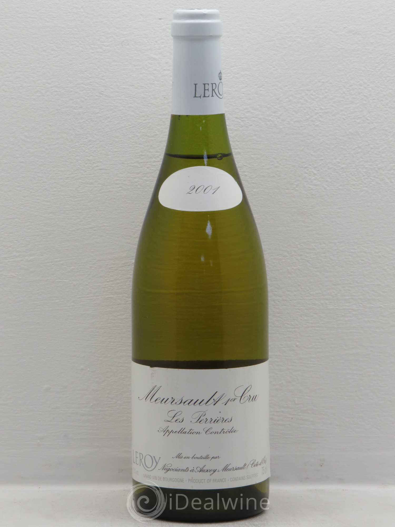 Meursault 1er Cru Leroy SA 2001 - Posten von 1 Flasche - 0