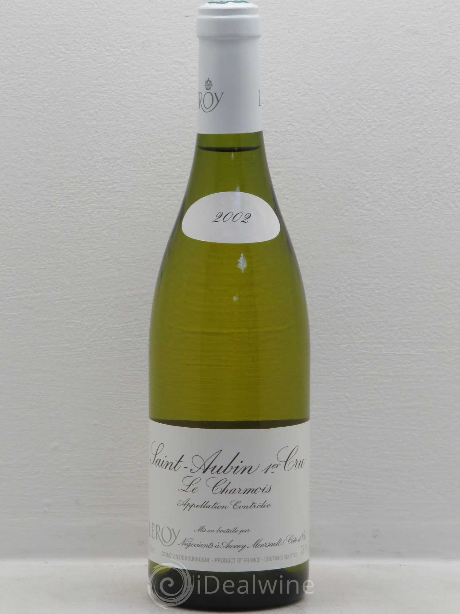 Saint-Aubin 1er Cru Les Charmois Leroy SA 2002 - Posten von 1 Flasche - 0