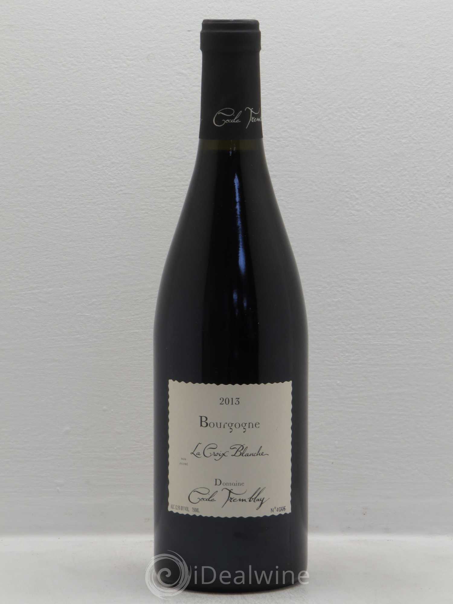 Bourgogne La Croix Blanche Cecile Tremblay 2013 - Posten von 1 Flasche - 0