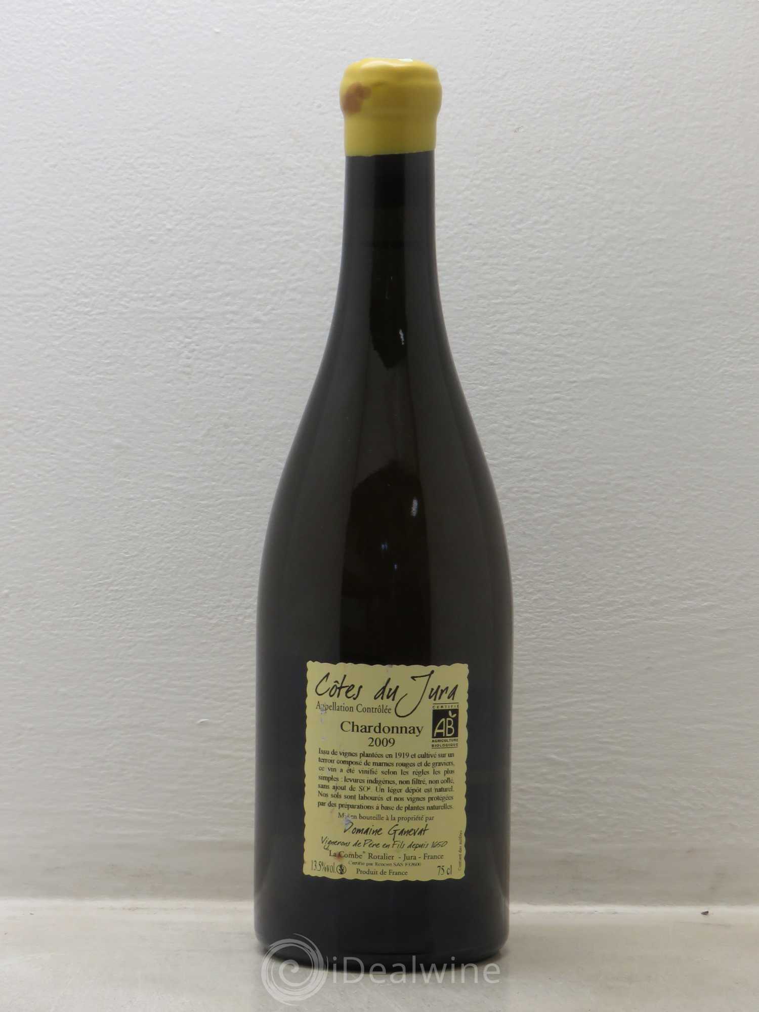 Côtes du Jura Les Grands Teppes Vieilles Vignes Jean-François Ganevat (Domaine) Chardonnay 2009 - Lot de 1 bouteille - 1