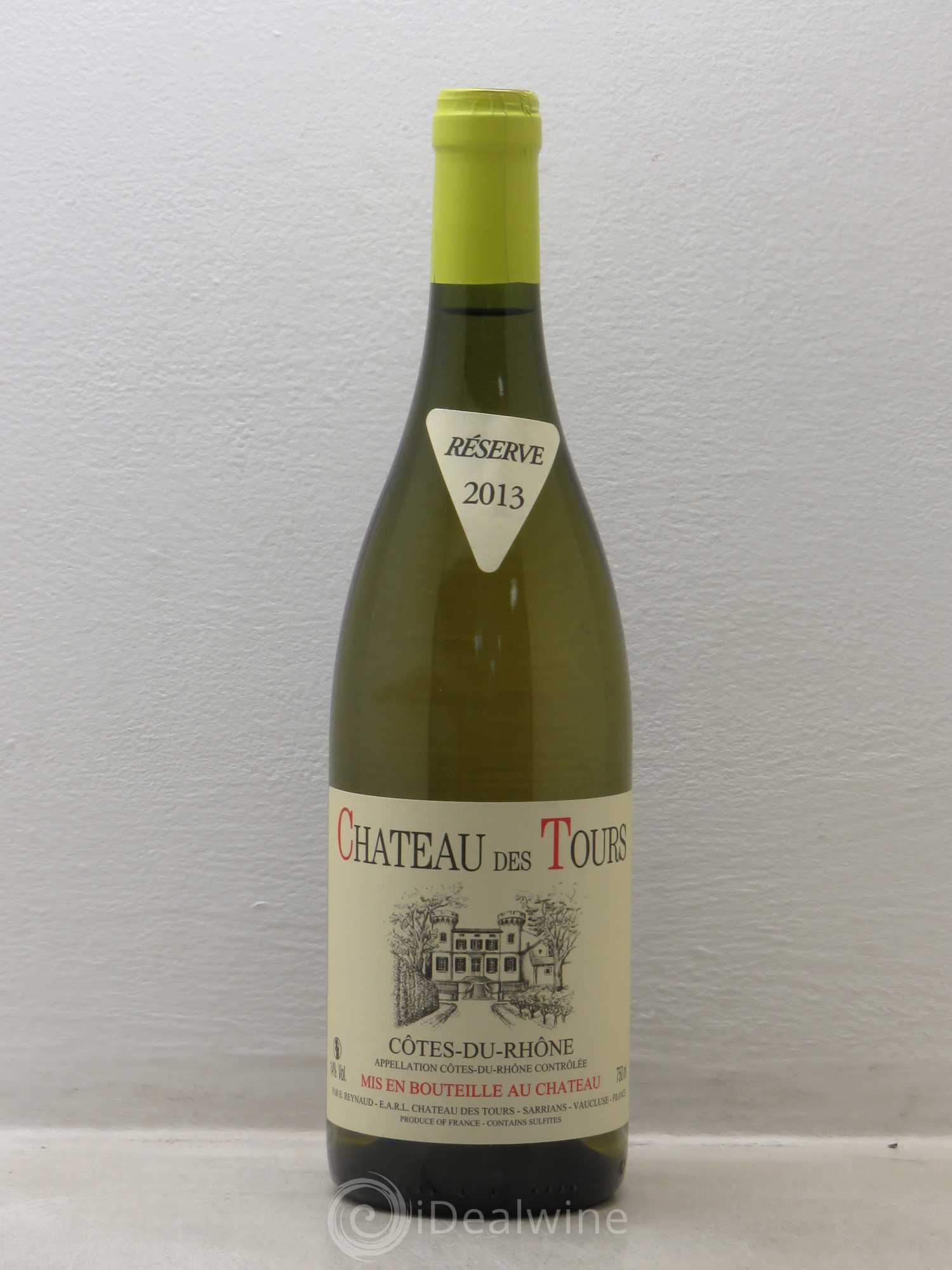 Côtes-du-Rhône Château des Tours Emmanuel Reynaud 2013 - Lot de 1 bouteille - 0