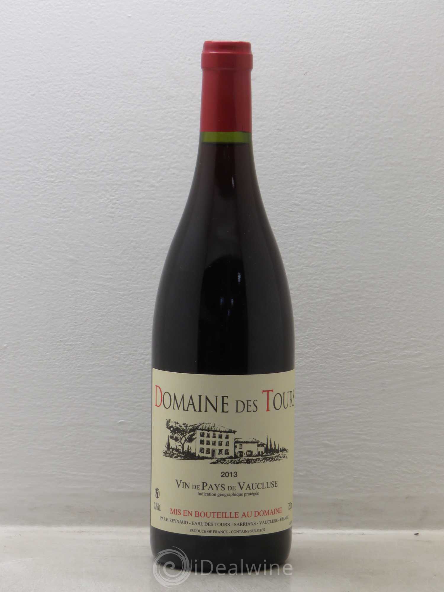 Vaucluse (Vin de Pays de Vaucluse) Domaine des Tours Emmanuel Reynaud 2013 - Posten von 1 Flasche - 0