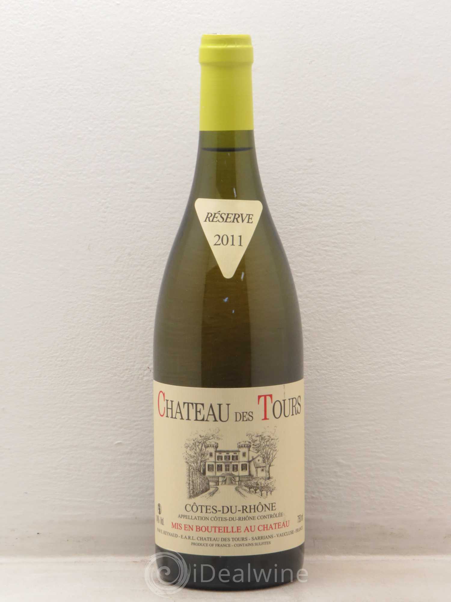 Côtes-du-Rhône Château des Tours Emmanuel Reynaud 2011 - Lot de 1 bouteille - 0