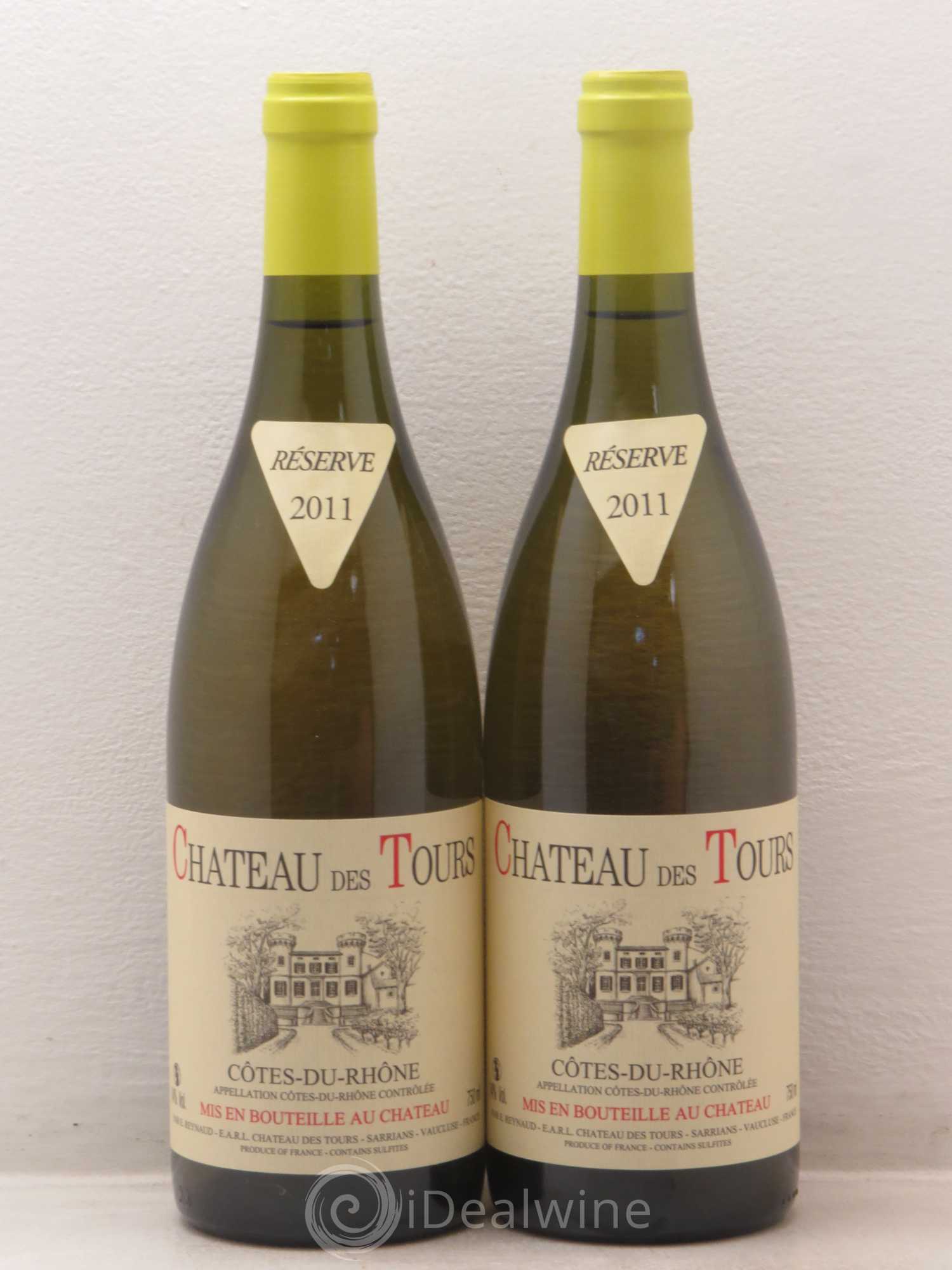 Côtes-du-Rhône Château des Tours Emmanuel Reynaud 2011 - Lot de 2 bouteilles - 0