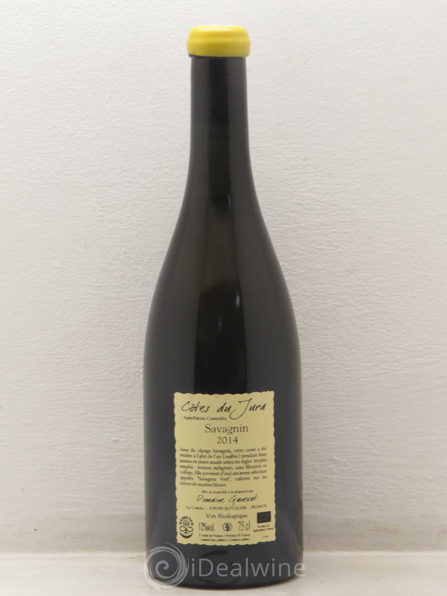 Côtes du Jura Les Chalasses Marnes Bleues Jean-François Ganevat (Domaine) 2014 - Lot de 1 bouteille - 1