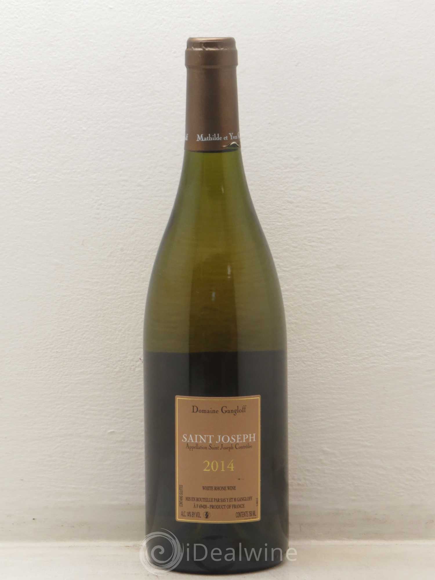 Saint-Joseph Gangloff (Domaine) 2014 - Lot de 1 bouteille - 1