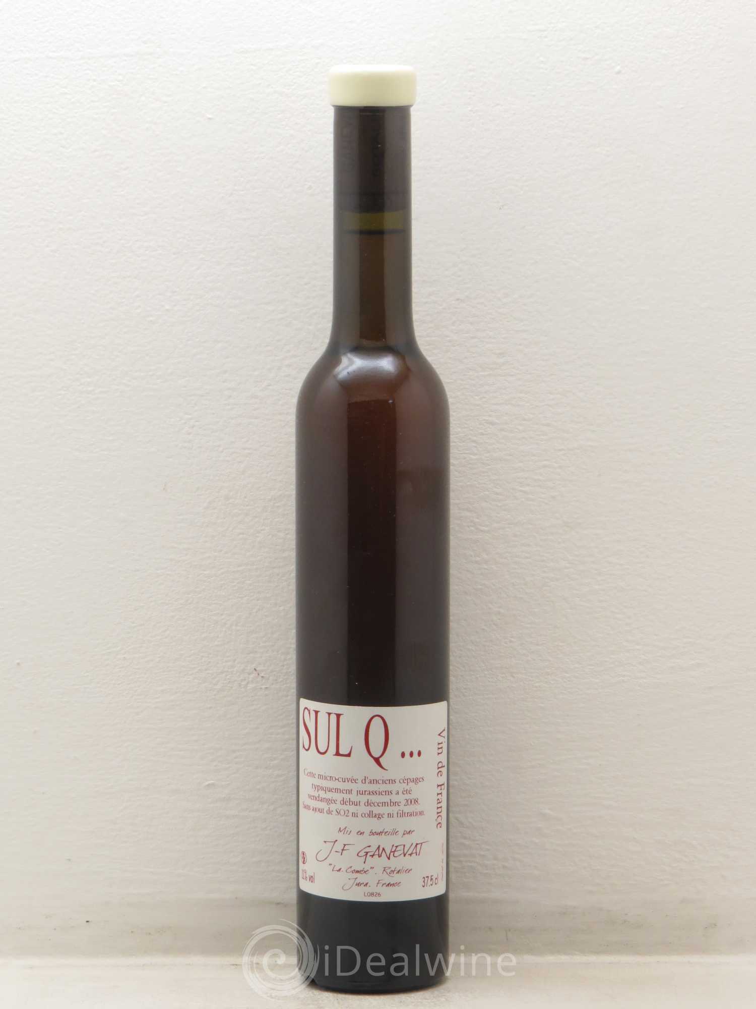 Divers Ganevat Sul Q 2008 - Posten von 1 Demi-Flasche - 0