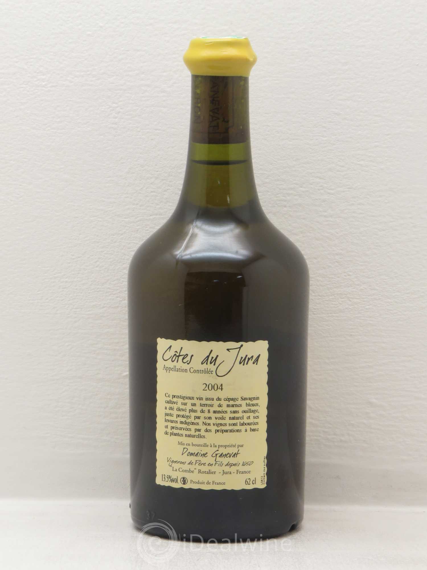 Arbois Vin Jaune Côtes du Jura Vin jaune Ganevat 2004 - Posten von 1 Flasche - 1